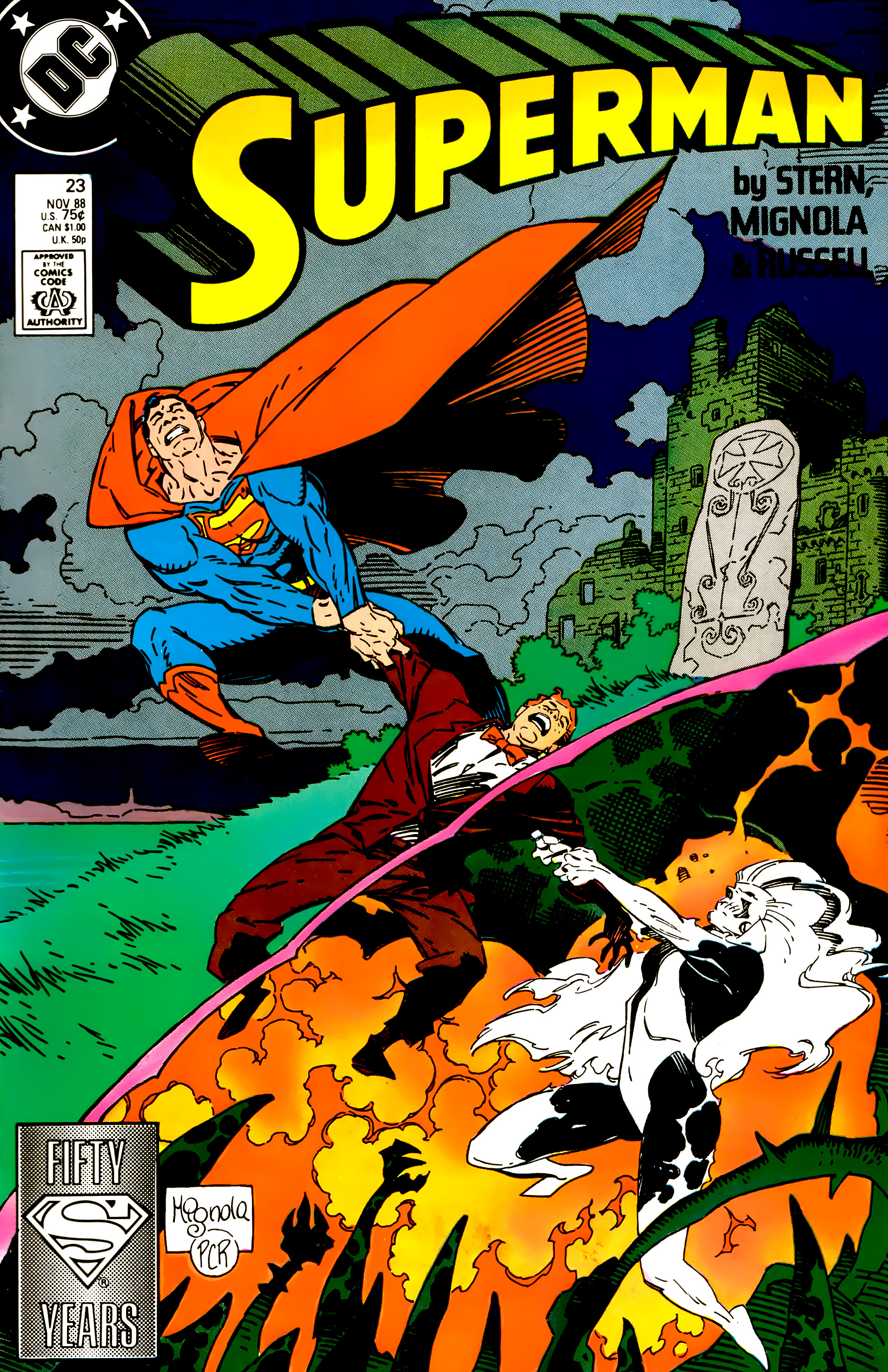 Read online Superman (1987) comic -  Issue #23 - 1