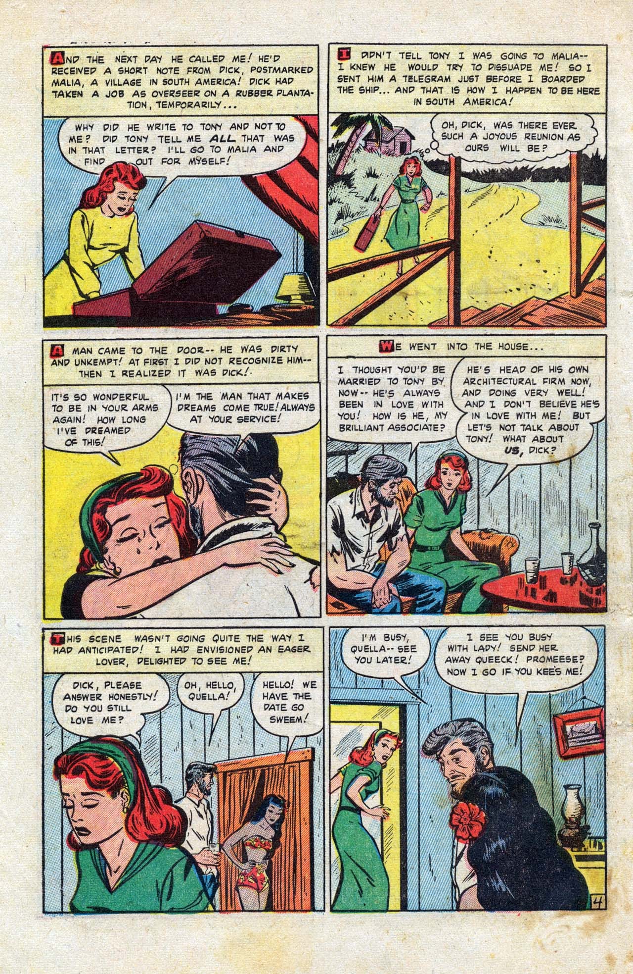 Read online Love Romances comic -  Issue #16 - 6