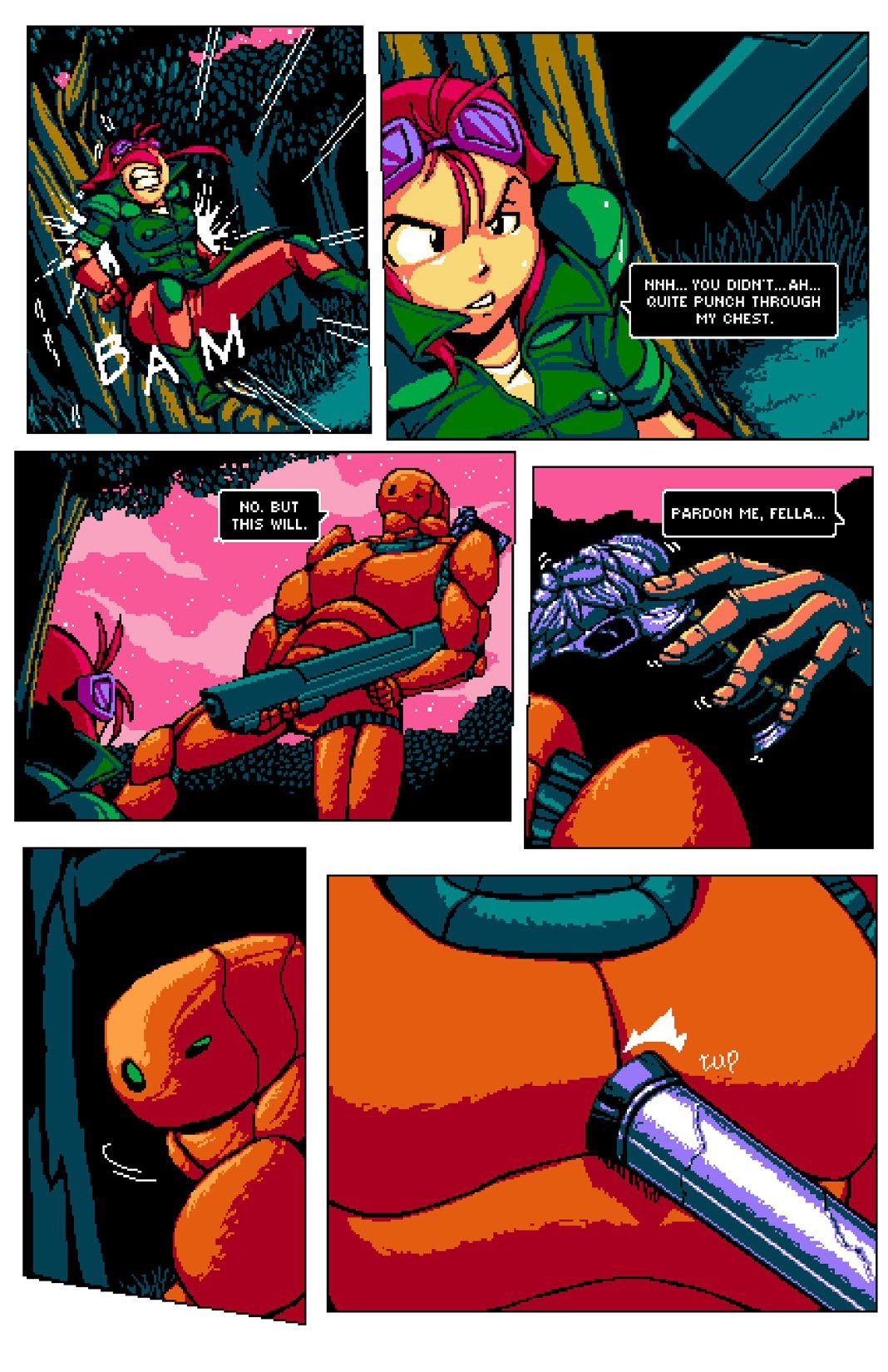 Read online Nova Phase comic -  Issue #4 - 17