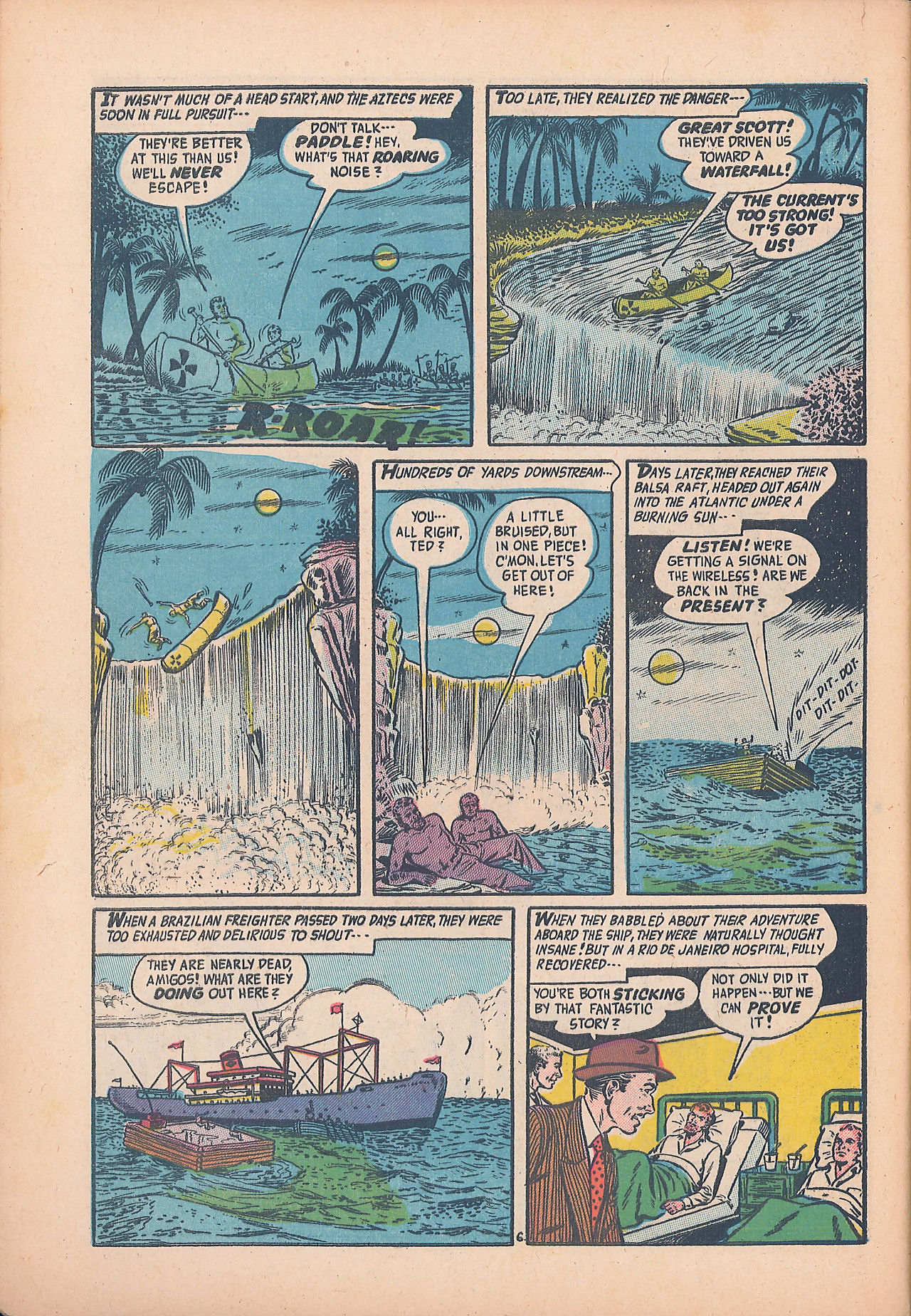 Read online Adventures Into The Unknown comic -  Issue #79 - 32
