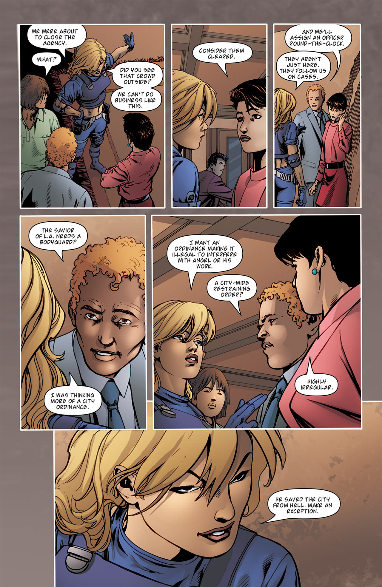 Read online Angel comic -  Issue #18 - 23