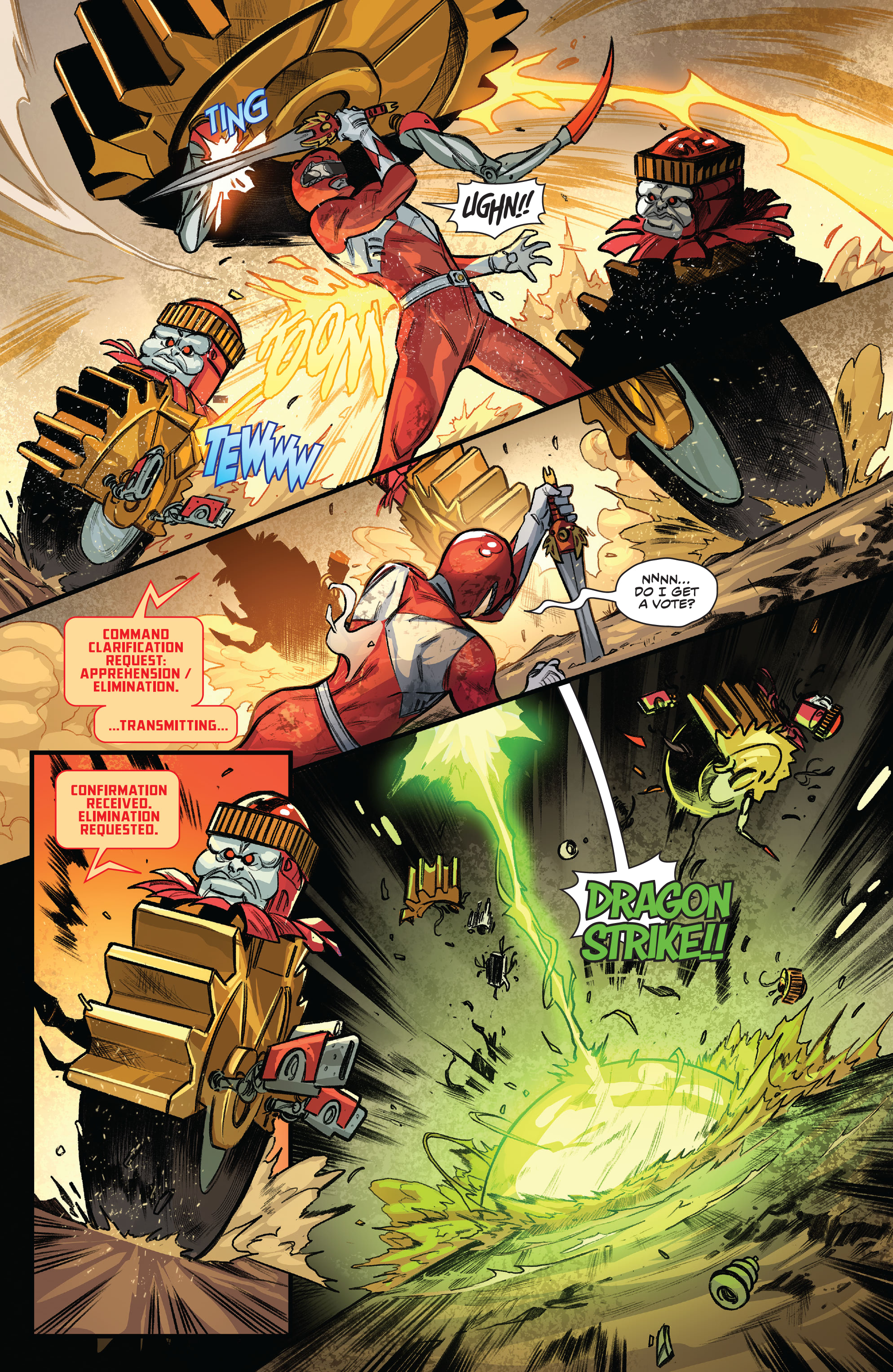 Read online Mighty Morphin comic -  Issue #17 - 20