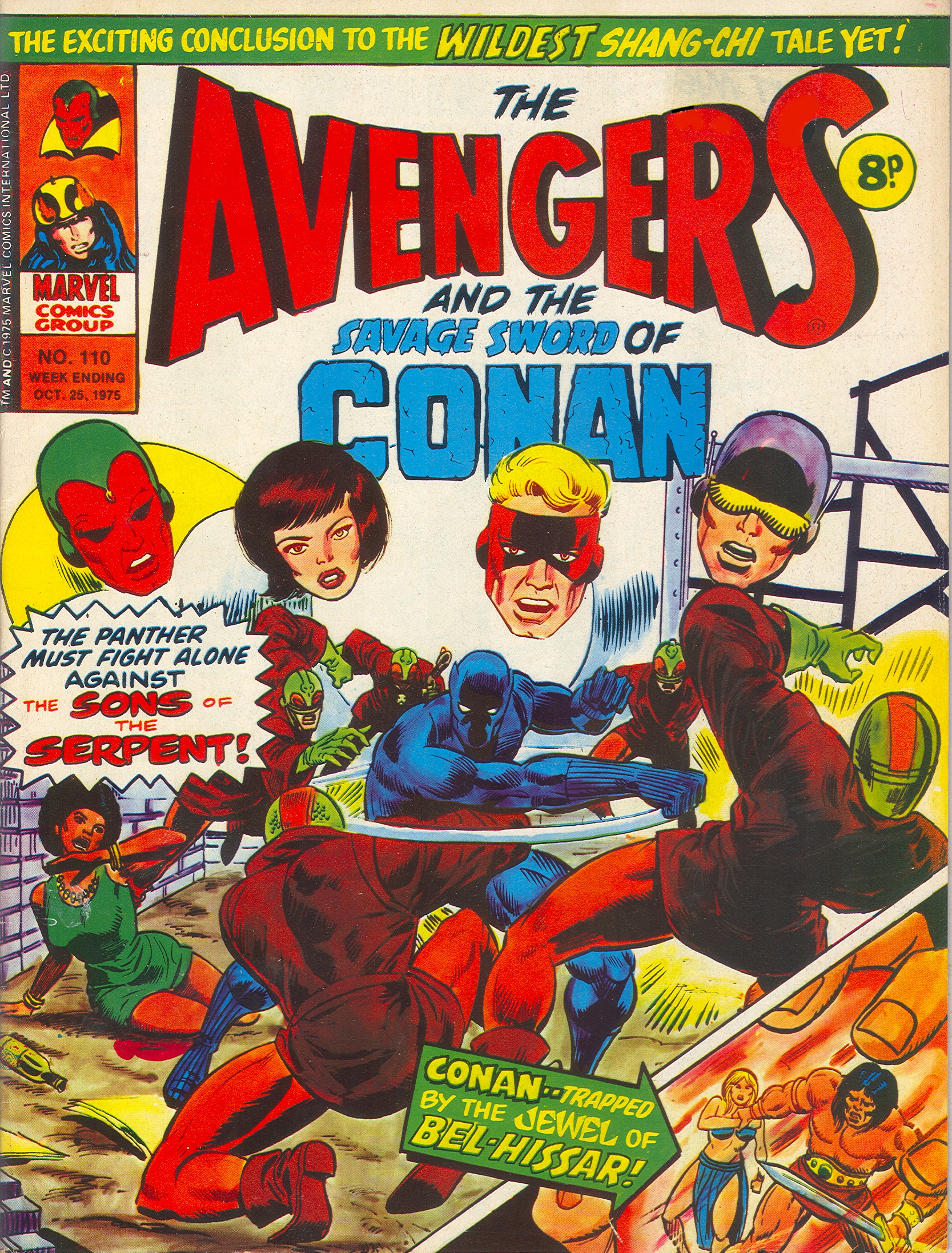 Read online The Avengers (1973) comic -  Issue #110 - 1