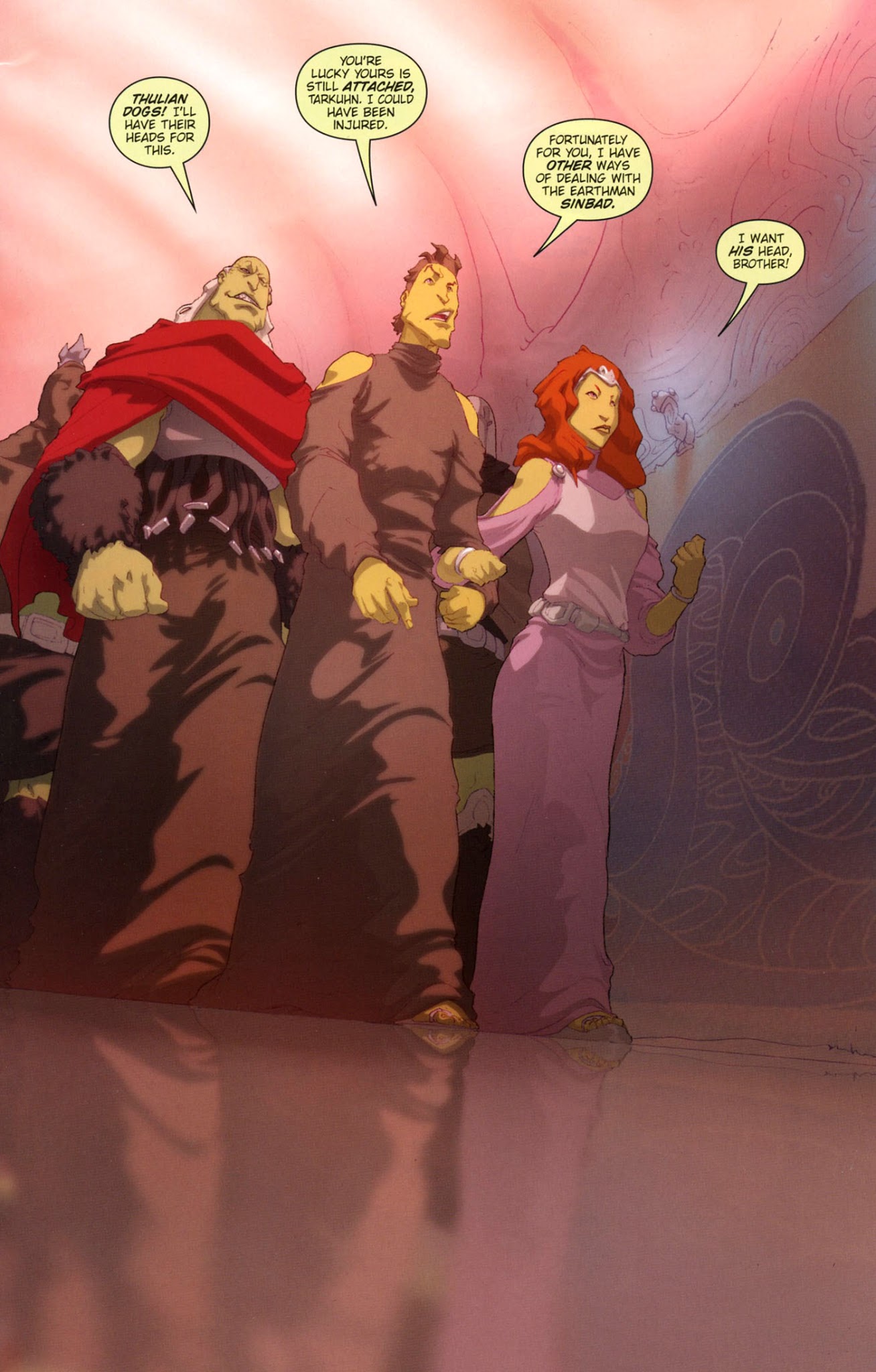 Read online Sinbad: Rogue of Mars comic -  Issue #2 - 4