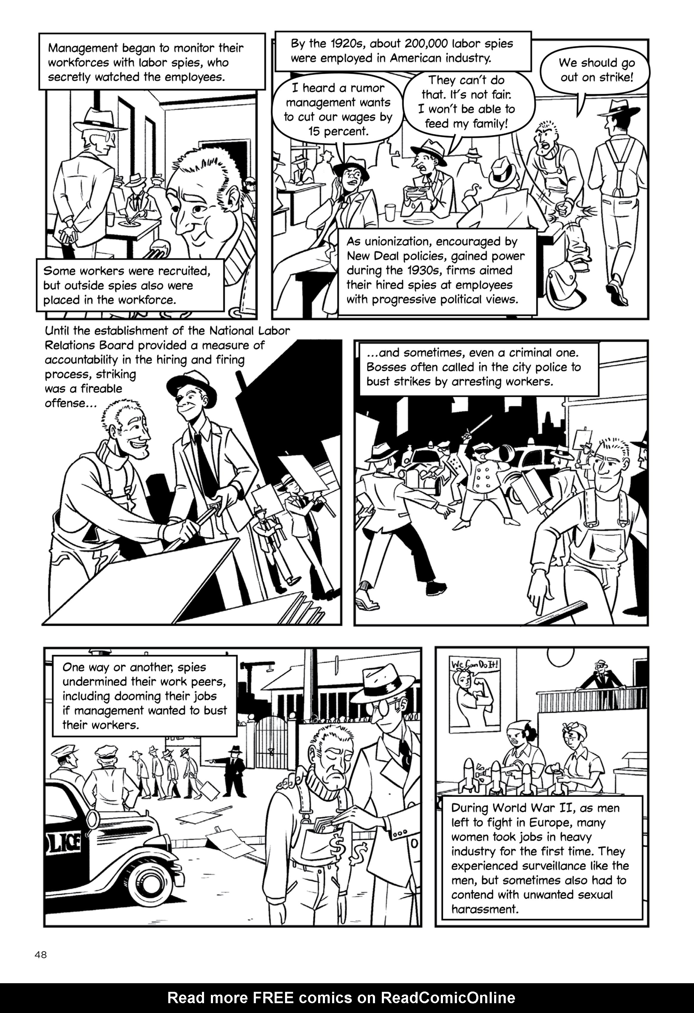 Read online The Machine Never Blinks: A Graphic History of Spying and Surveillance comic -  Issue # TPB - 58