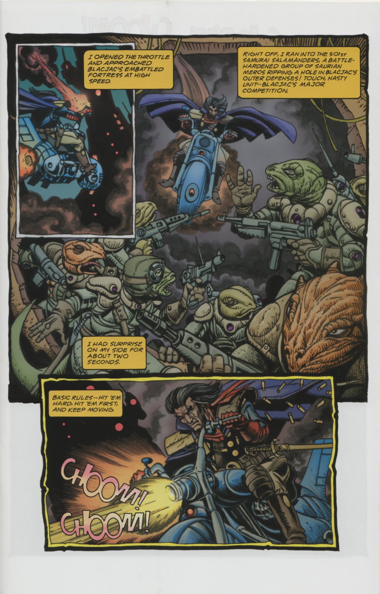 Read online GrimJack: The Manx Cat comic -  Issue #6 - 3