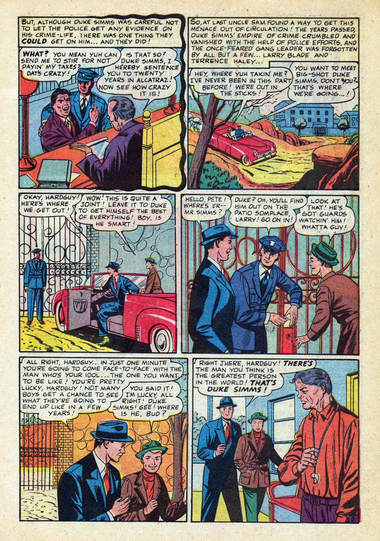 Read online Crime Exposed (1950) comic -  Issue #5 - 7
