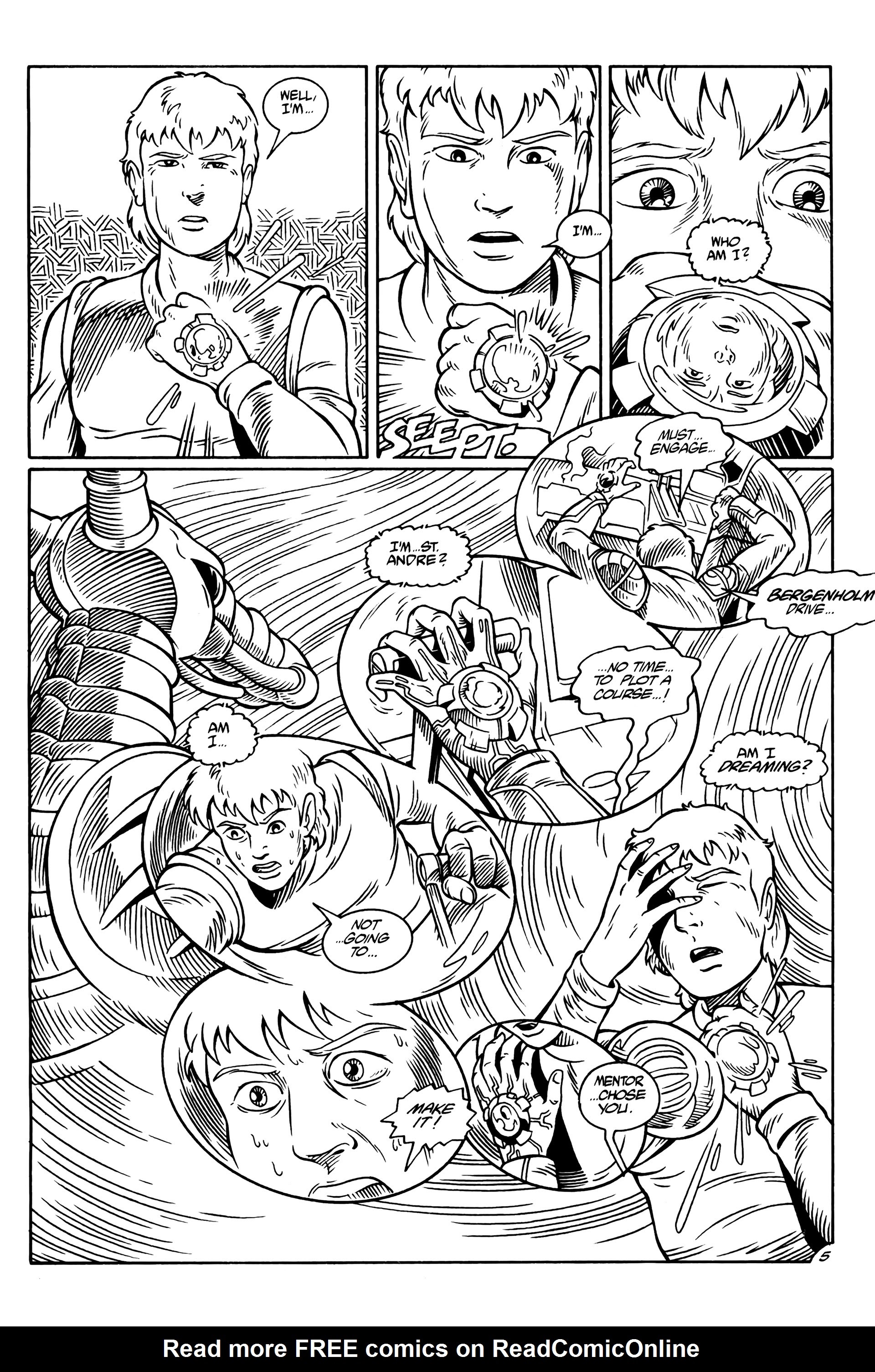 Read online Lensman: The Secret of the Lens comic -  Issue #4 - 7