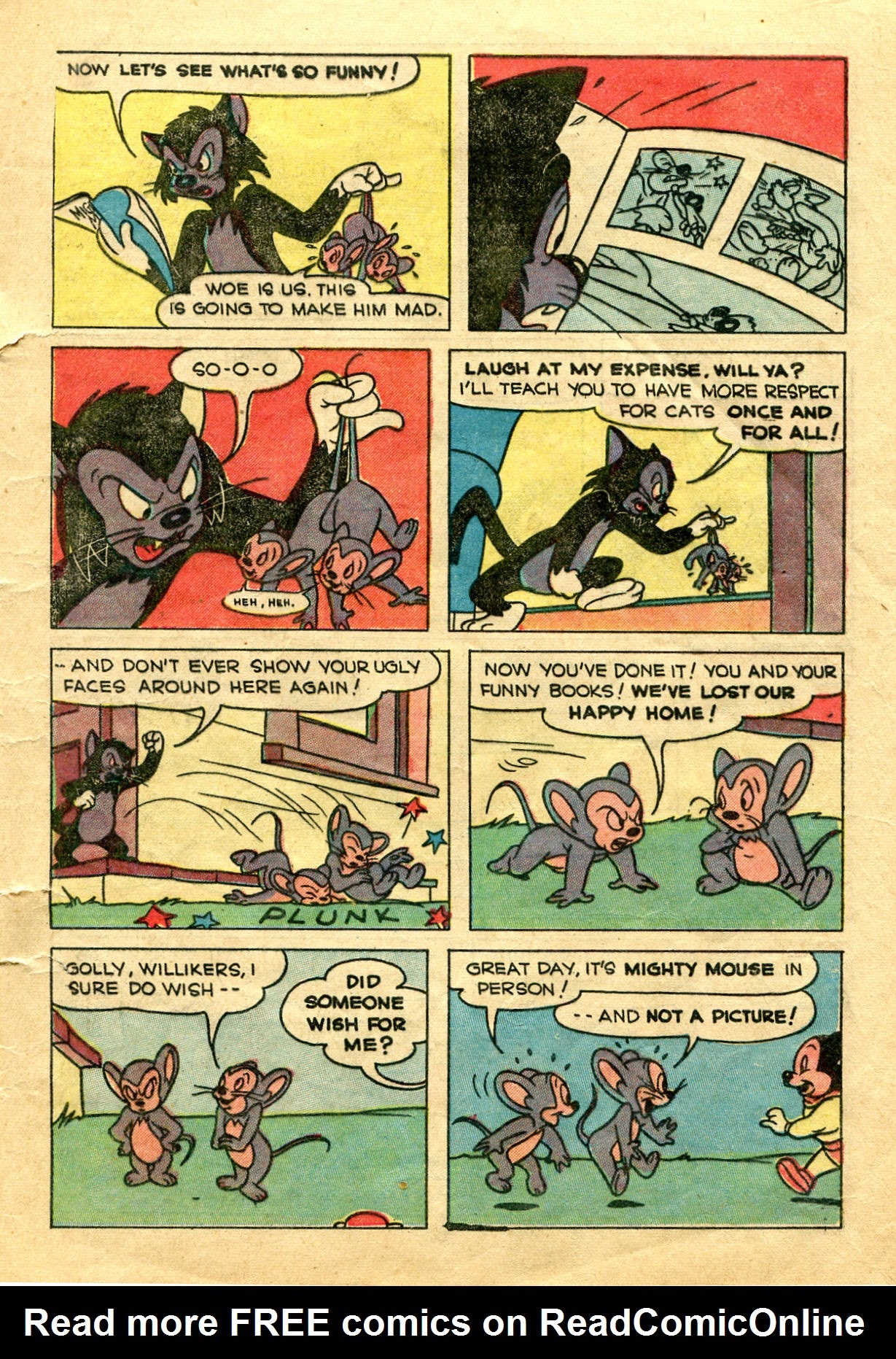 Read online Paul Terry's Mighty Mouse Comics comic -  Issue #12 - 5