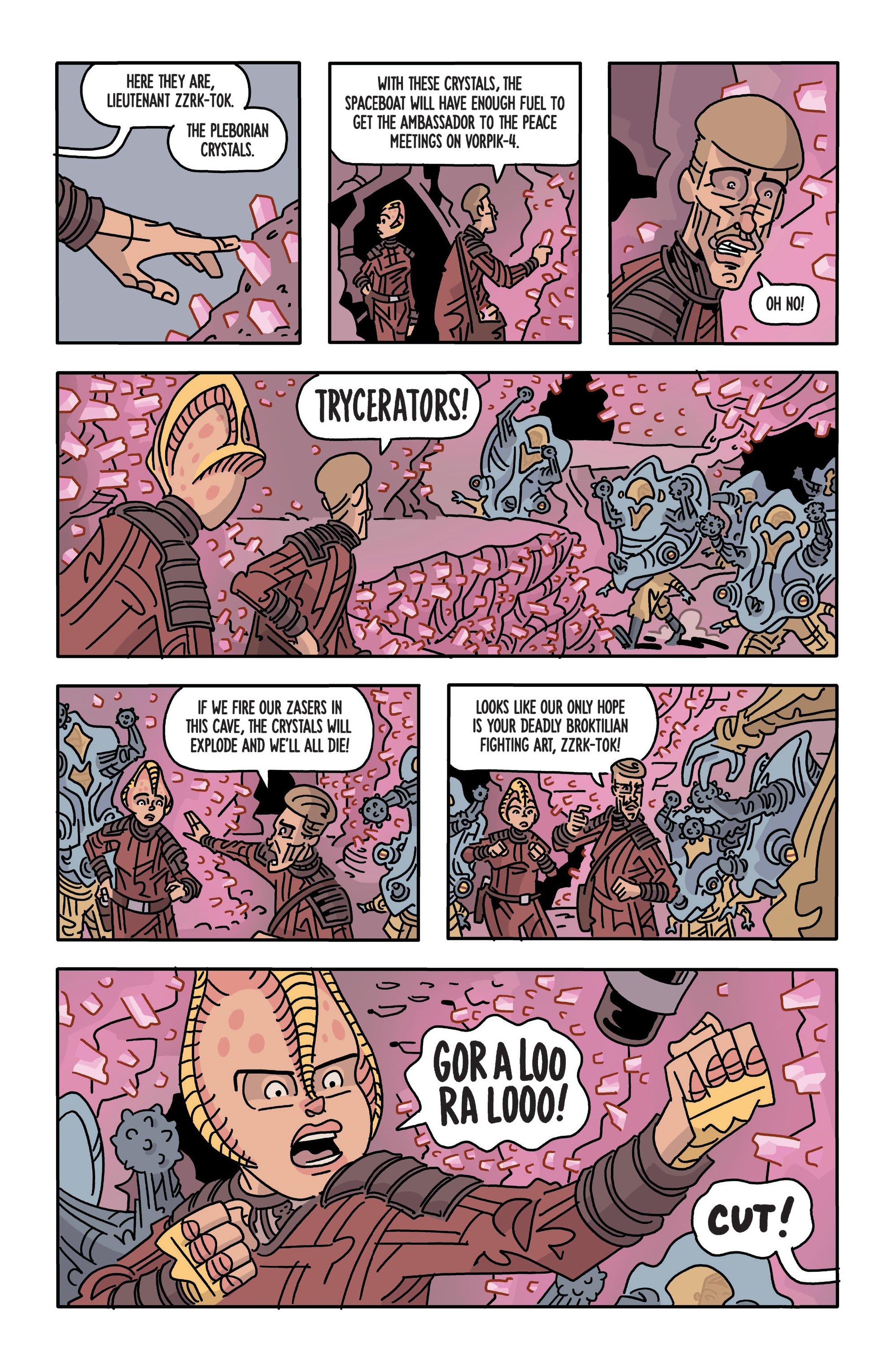 Read online The Six Sidekicks of Trigger Keaton comic -  Issue #3 - 3