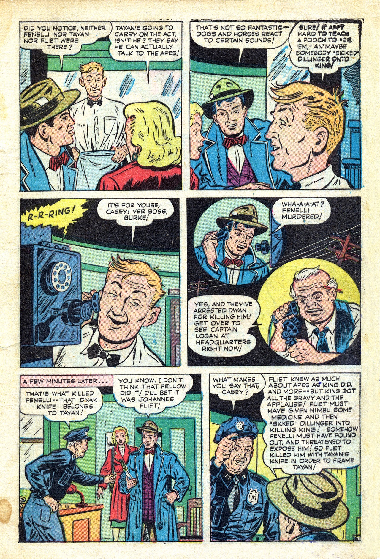 Read online Casey Crime Photographer comic -  Issue #1 - 9