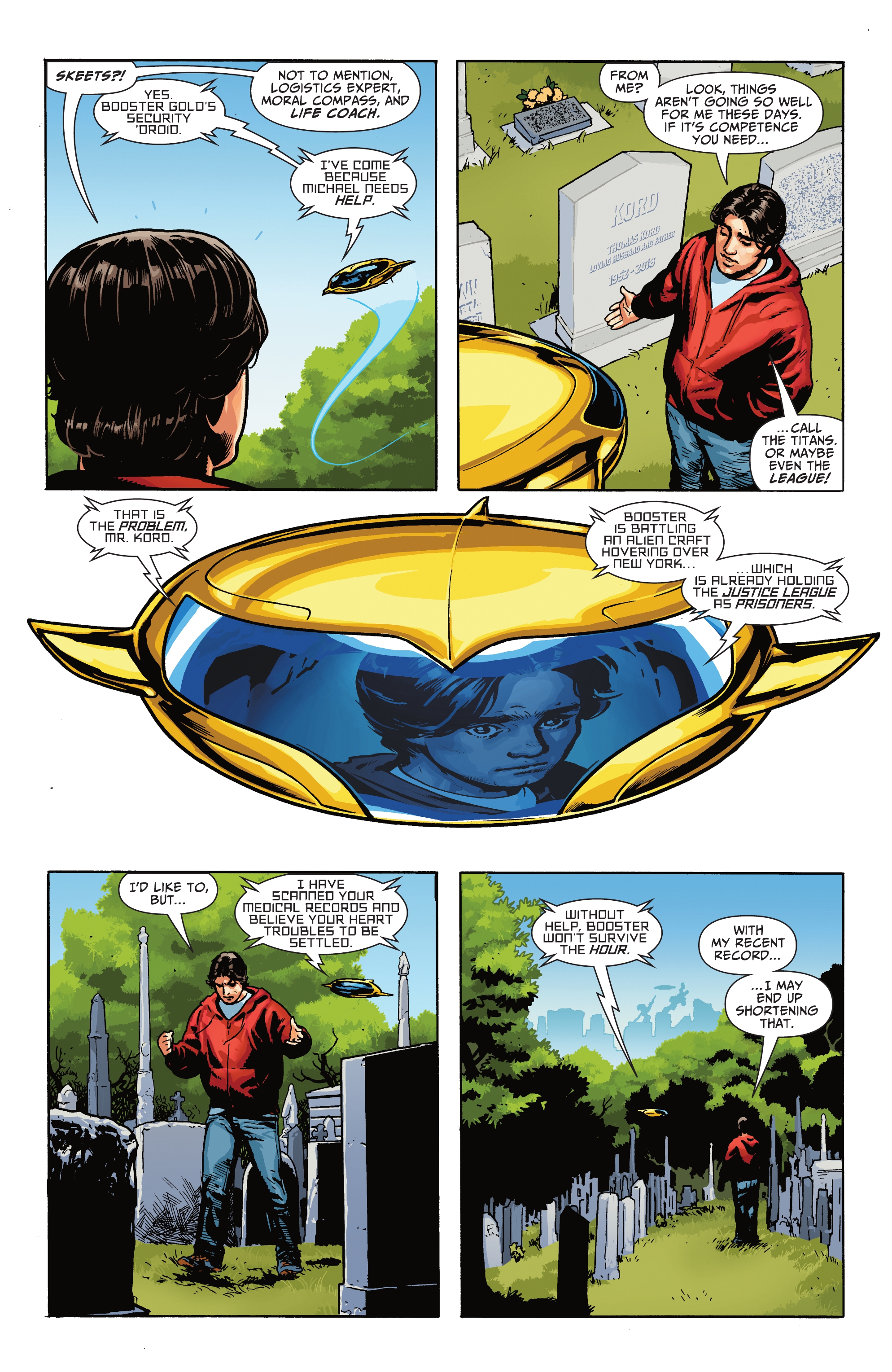 Read online Blue & Gold comic -  Issue #1 - 9