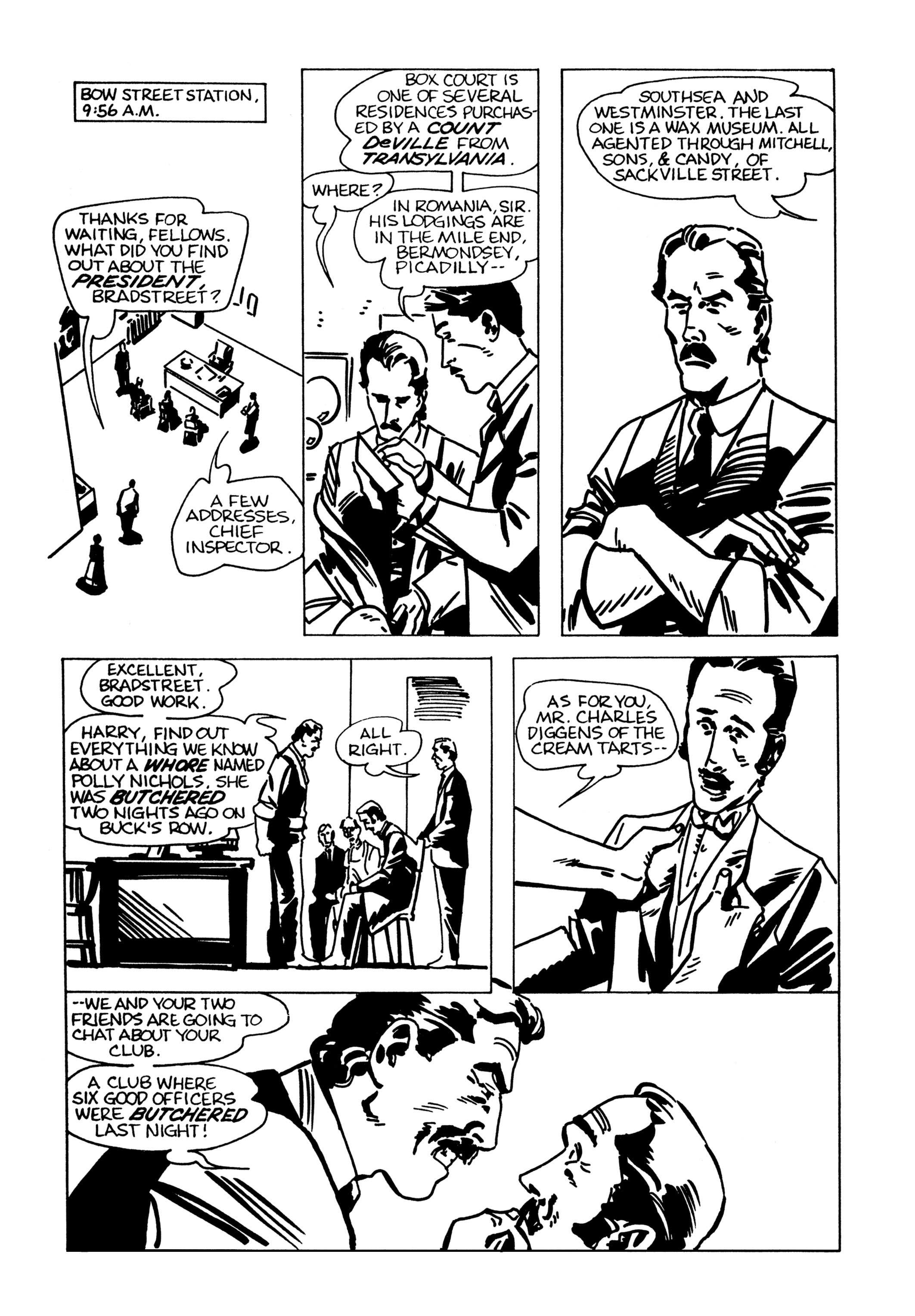 Read online Dracula: The Suicide Club comic -  Issue #4 - 6