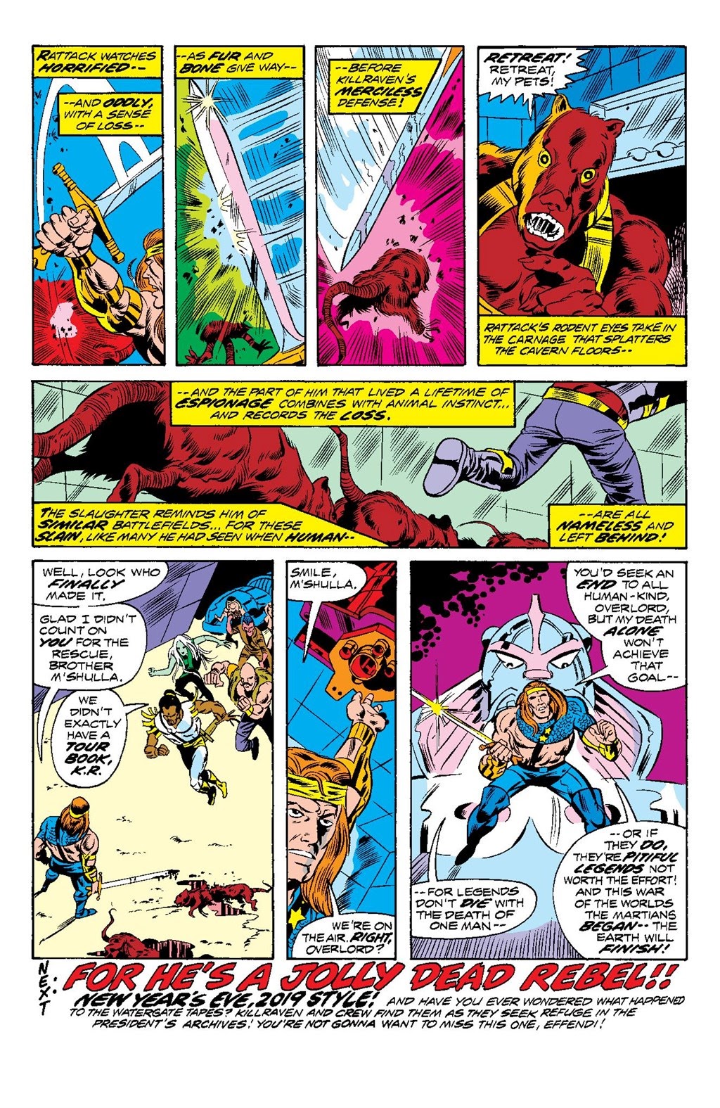Read online Killraven Epic Collection: Warrior of the Worlds comic -  Issue # TPB (Part 2) - 21