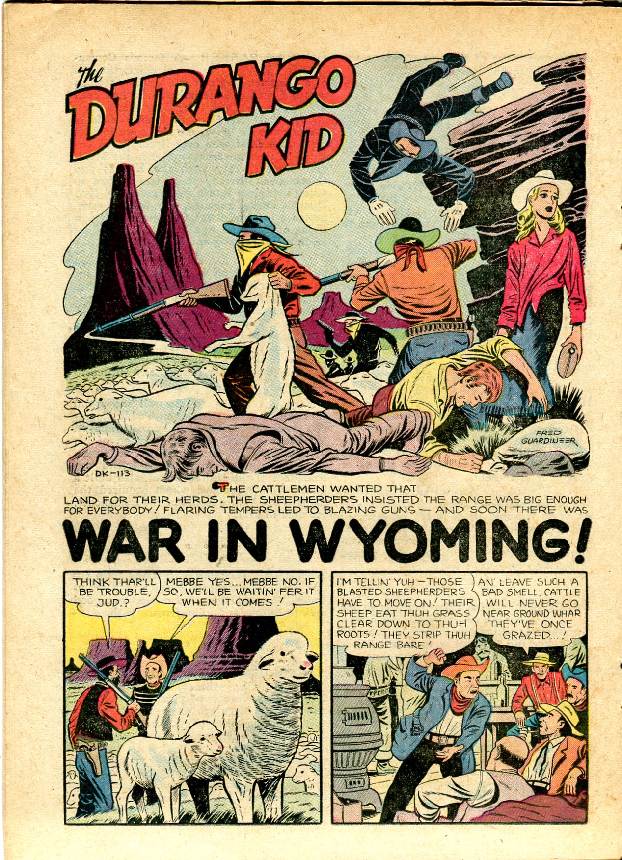 Read online Charles Starrett as The Durango Kid comic -  Issue #34 - 20