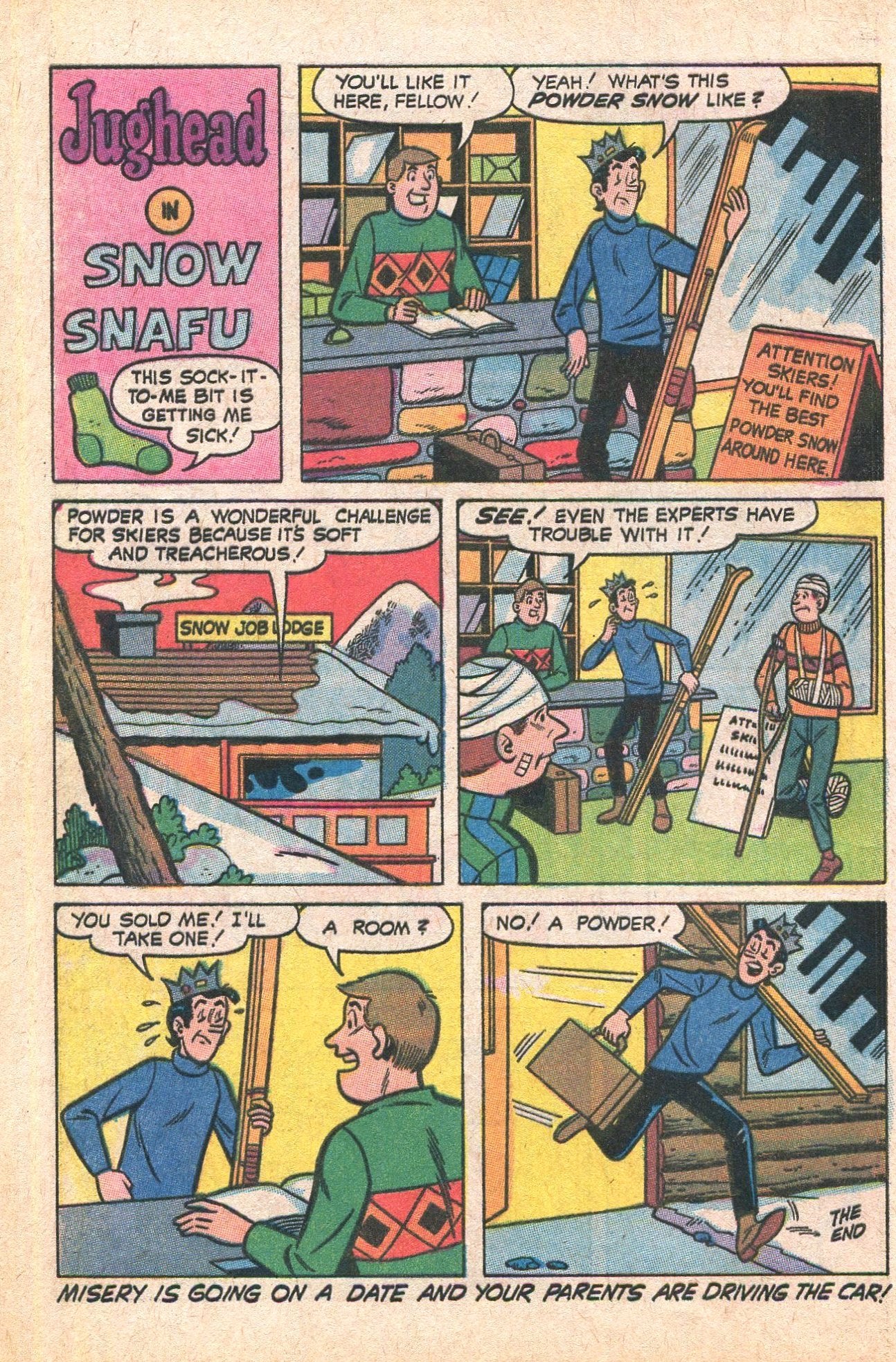 Read online Jughead's Jokes comic -  Issue #10 - 62