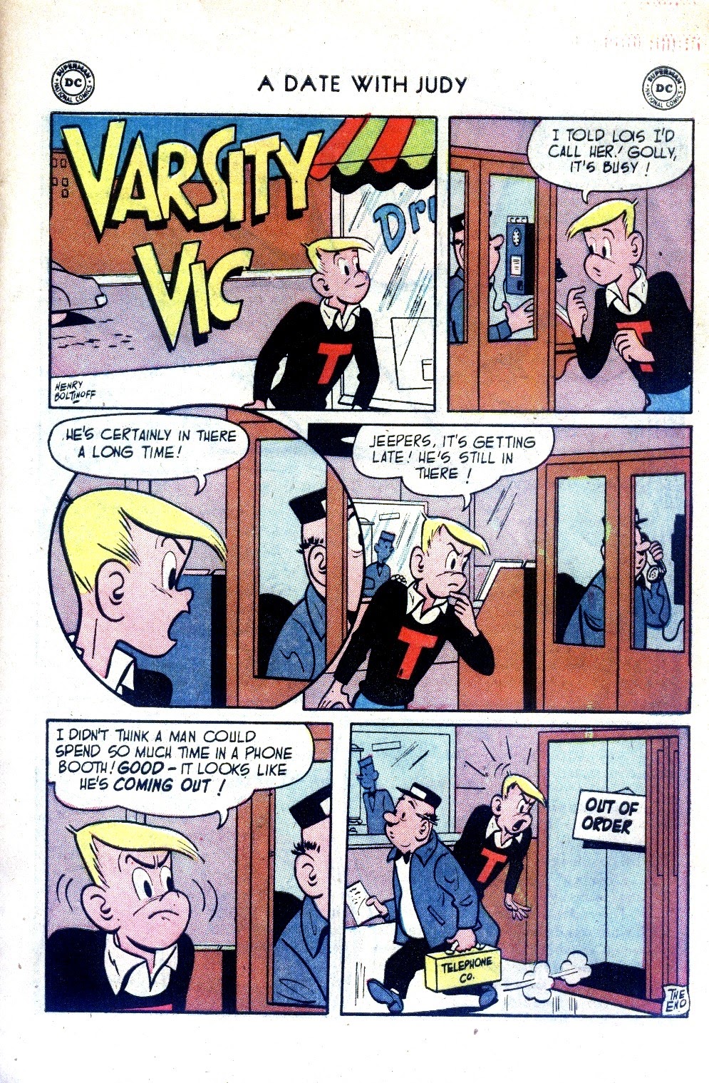 Read online A Date with Judy comic -  Issue #31 - 35