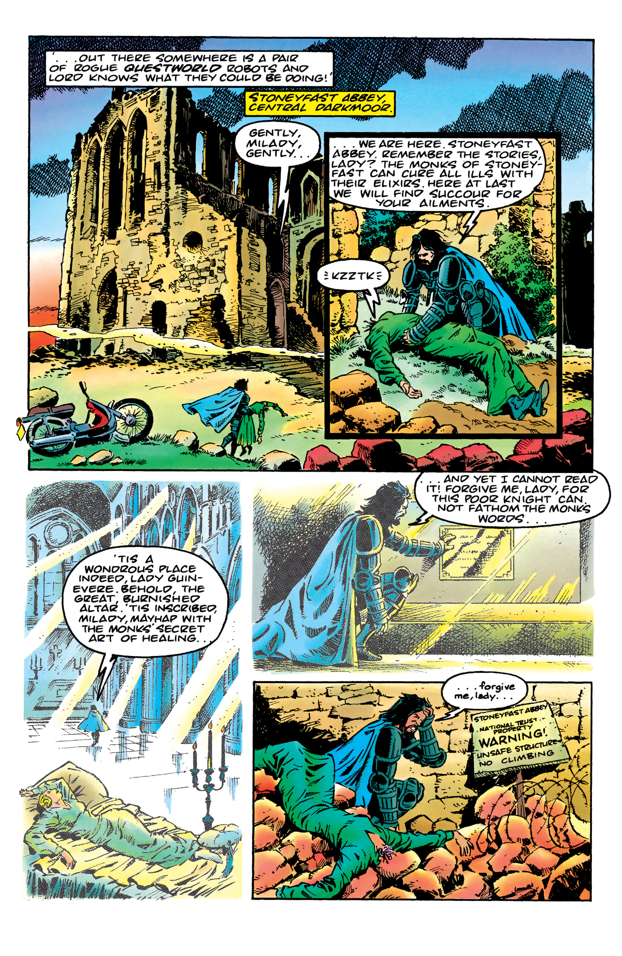 Read online Knights of Pendragon Omnibus comic -  Issue # TPB (Part 5) - 73