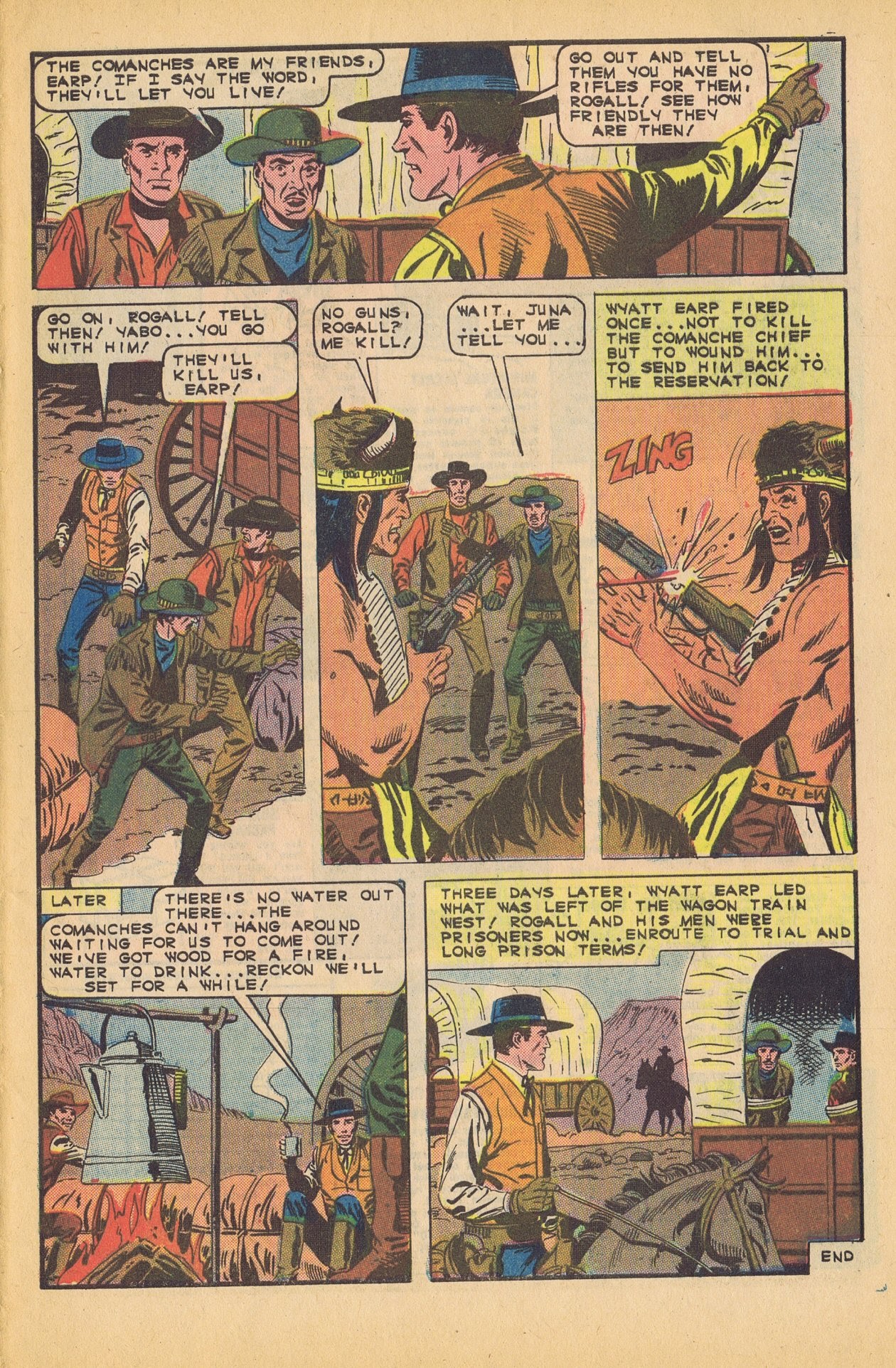 Read online Wyatt Earp Frontier Marshal comic -  Issue #64 - 34