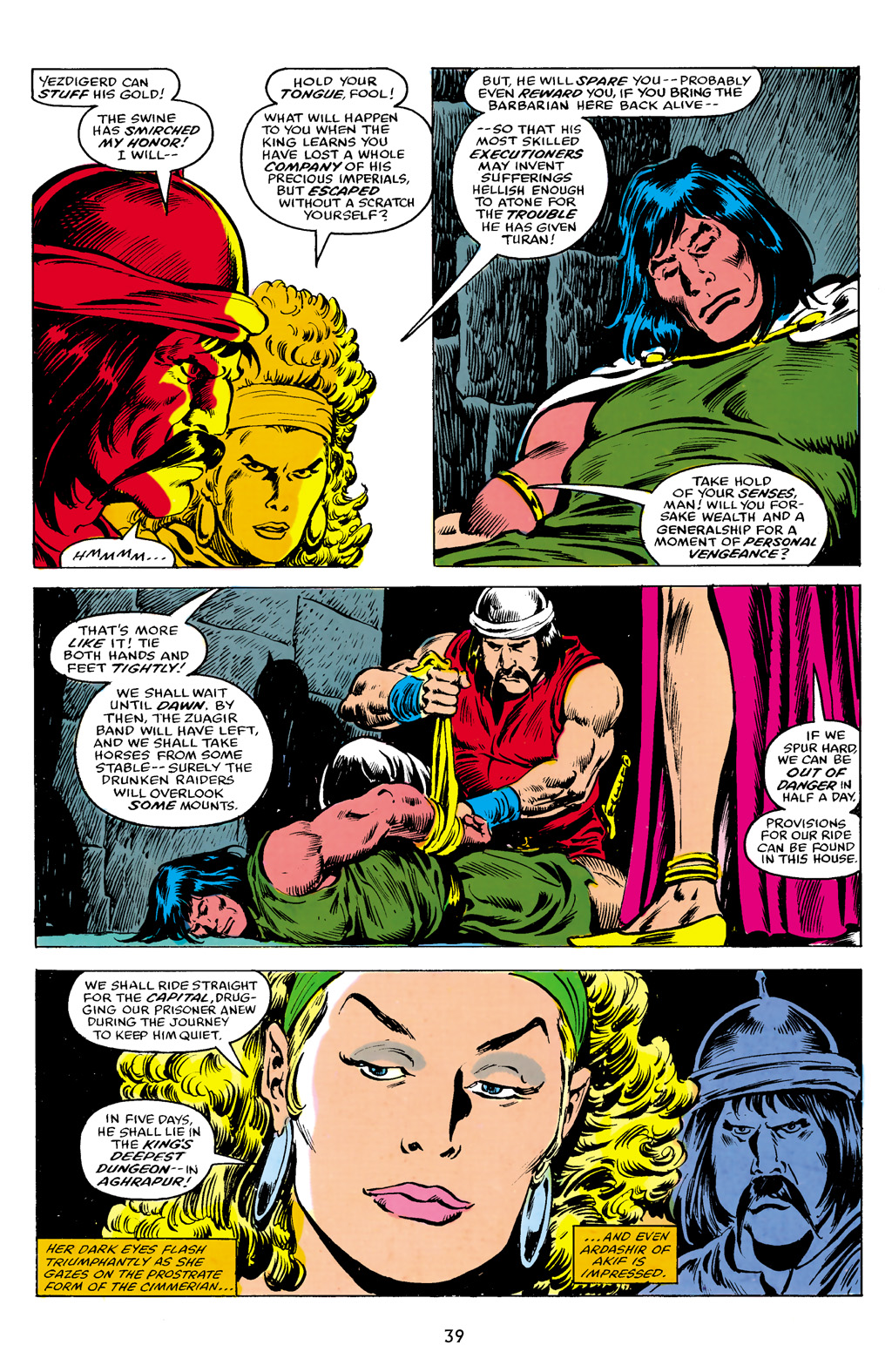 Read online The Chronicles of King Conan comic -  Issue # TPB 2 (Part 1) - 38