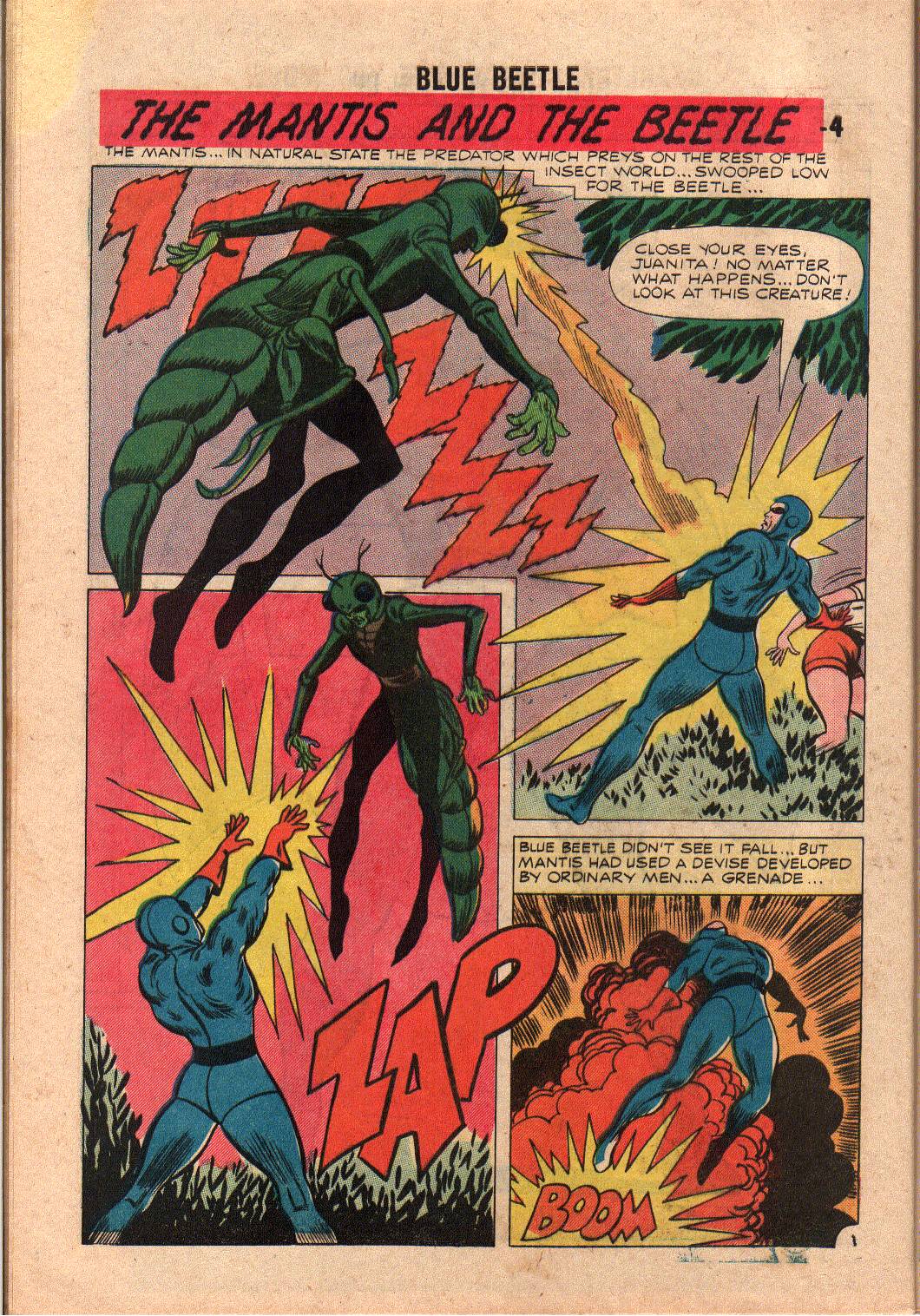 Read online Blue Beetle (1964) comic -  Issue #4 - 28