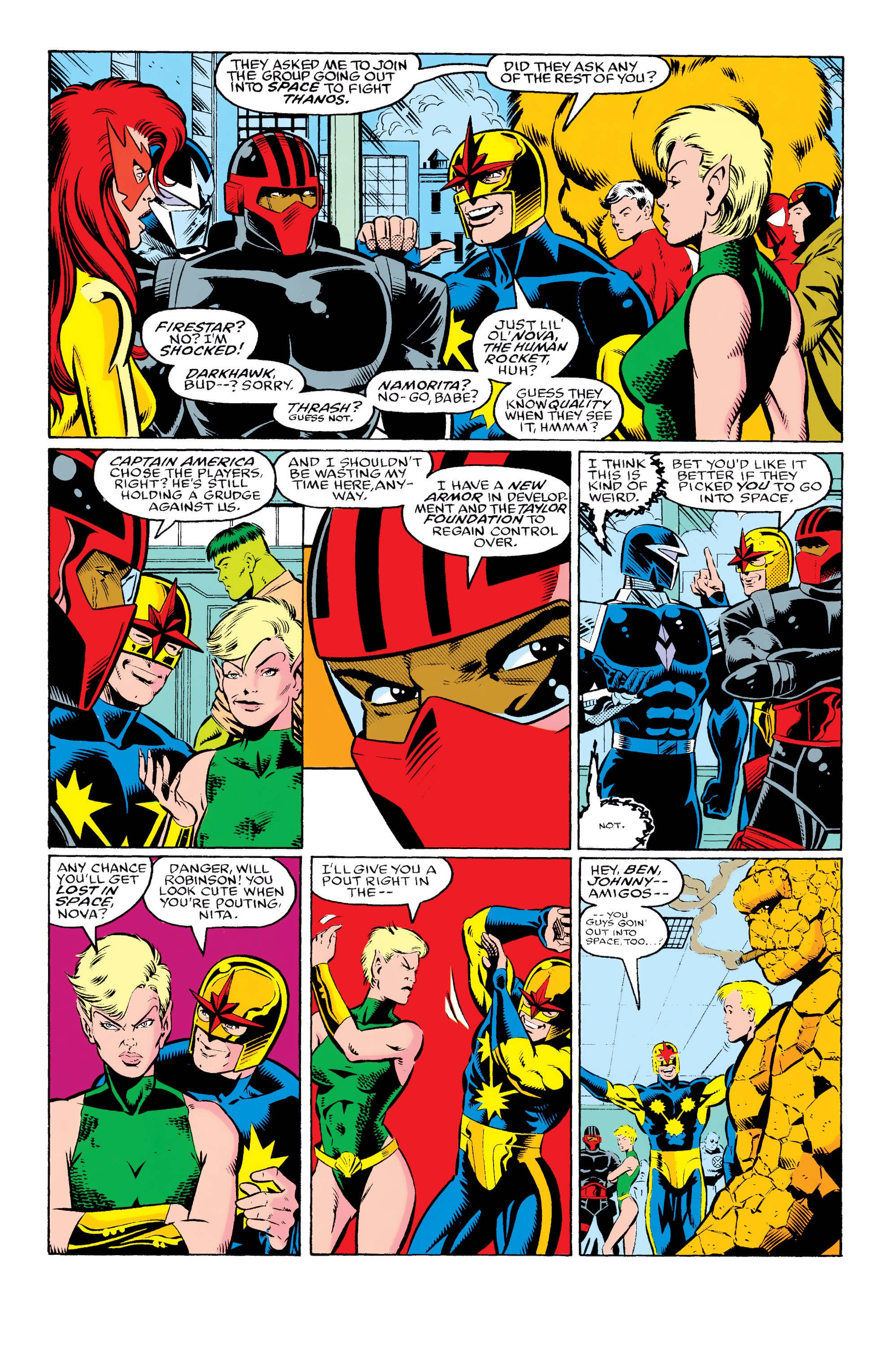 Read online The New Warriors comic -  Issue #27 - 8