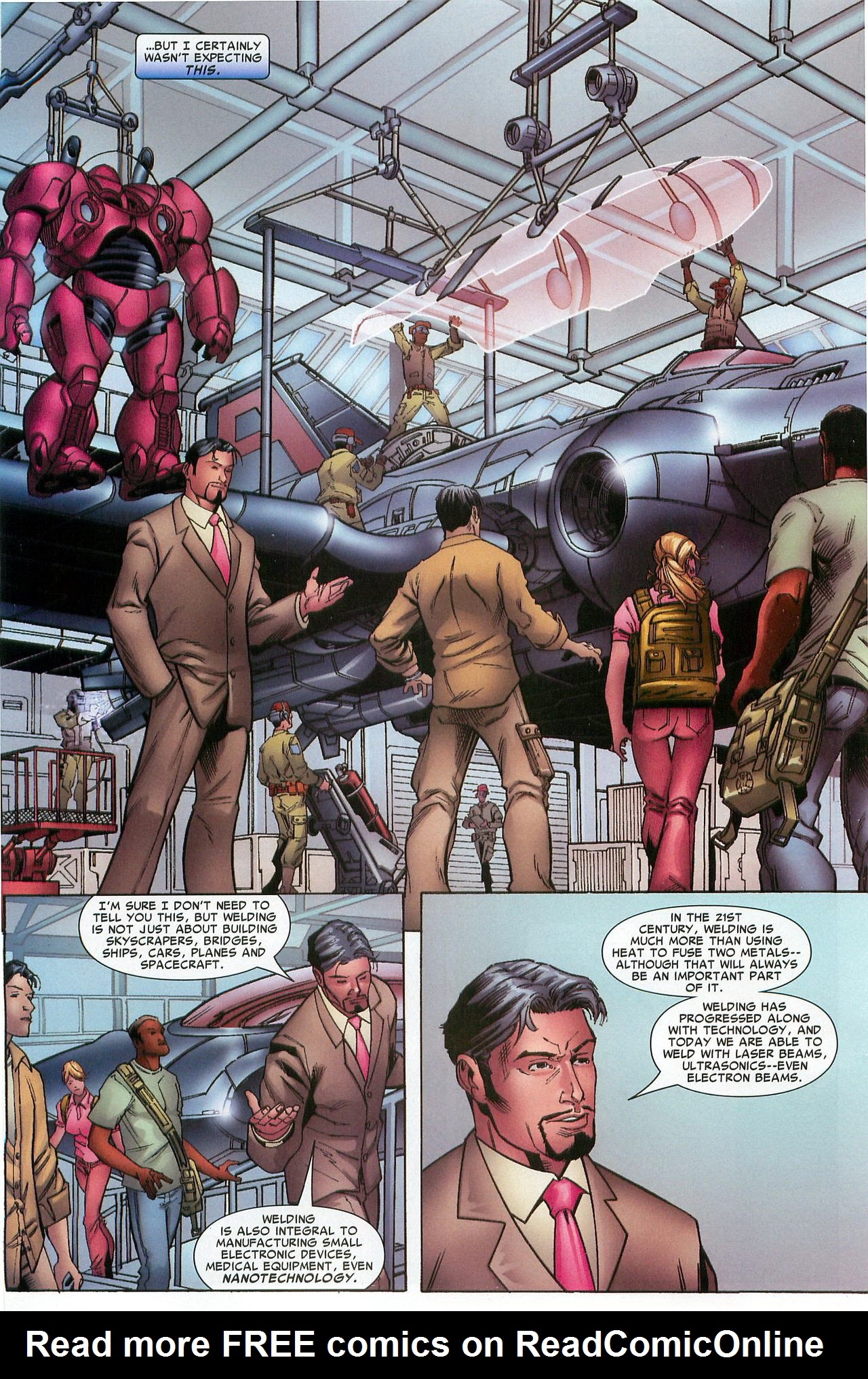 Read online American Welding Society Iron Man Special comic -  Issue # Full - 10
