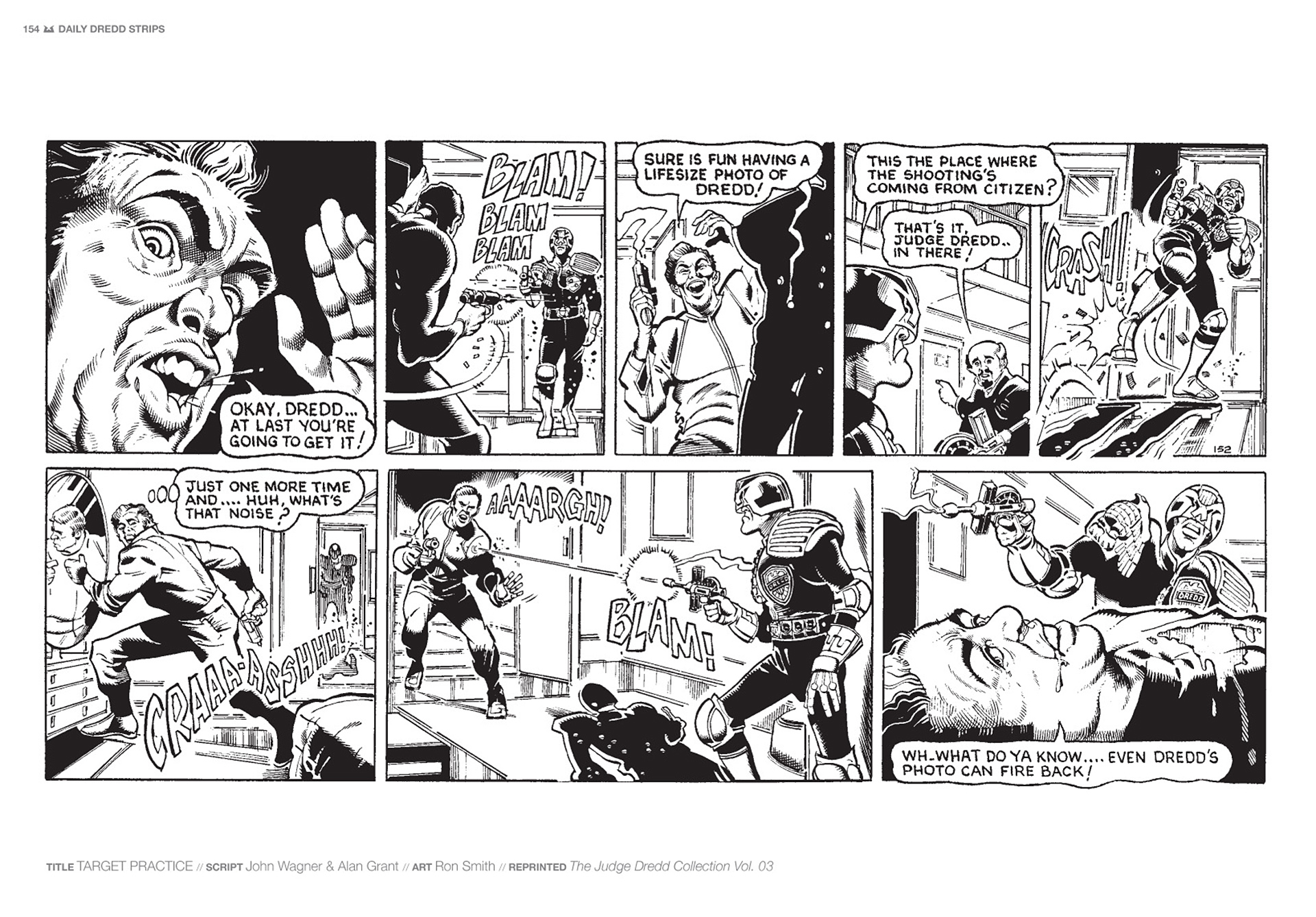 Read online Judge Dredd: The Daily Dredds comic -  Issue # TPB 1 - 157