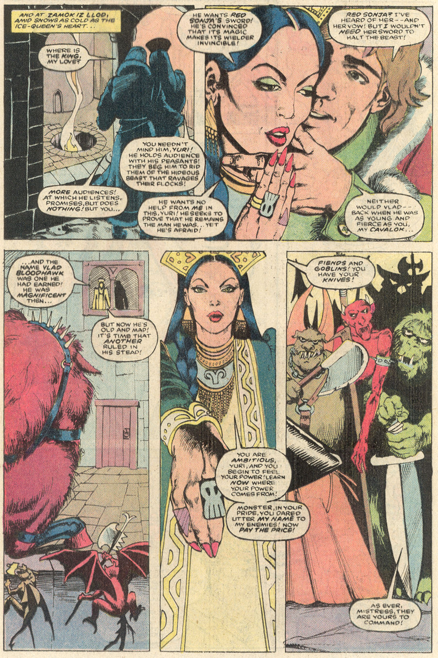 Read online Red Sonja (3rd Series) comic -  Issue #8 - 11