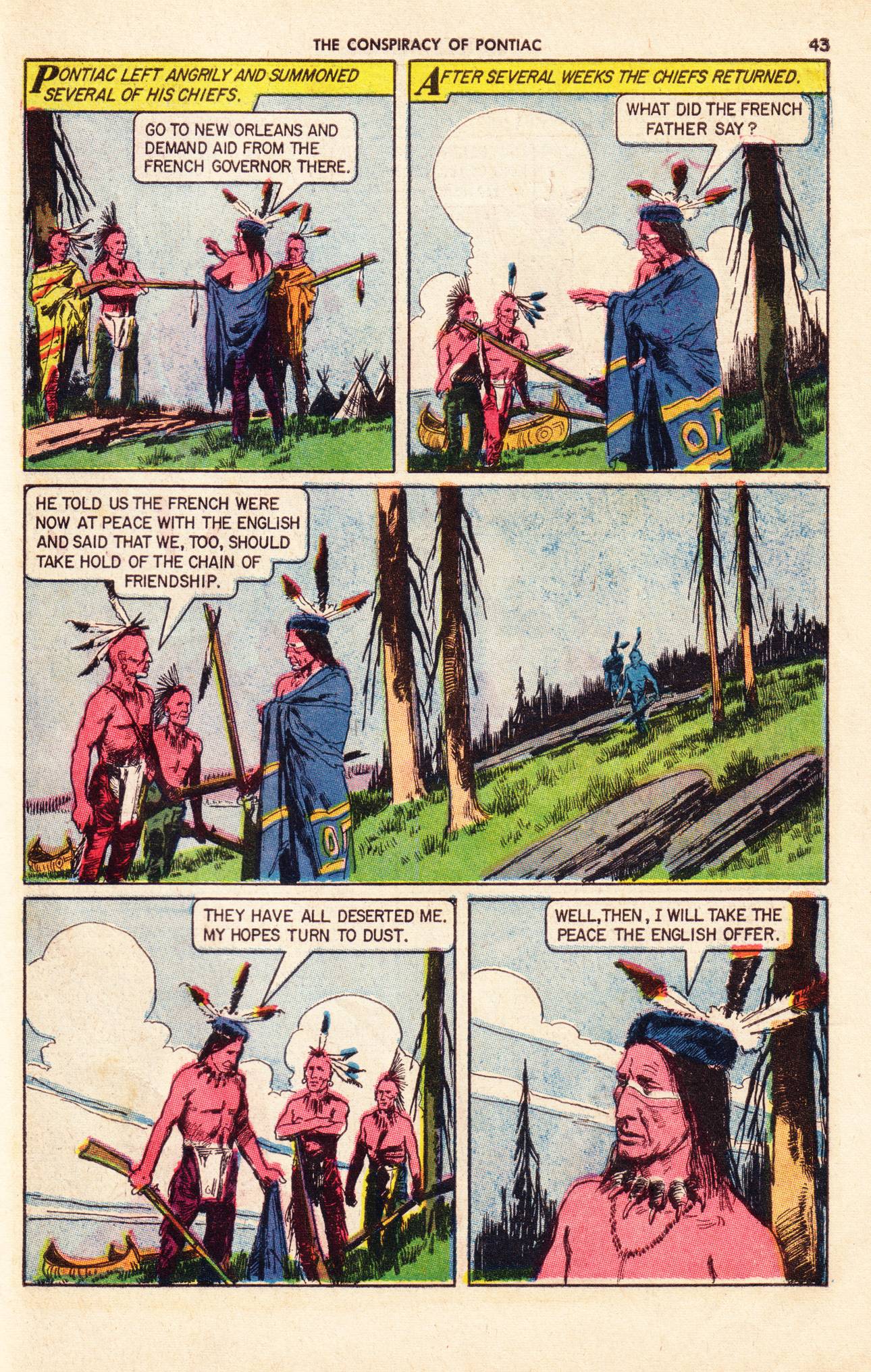 Read online Classics Illustrated comic -  Issue #154 - 45