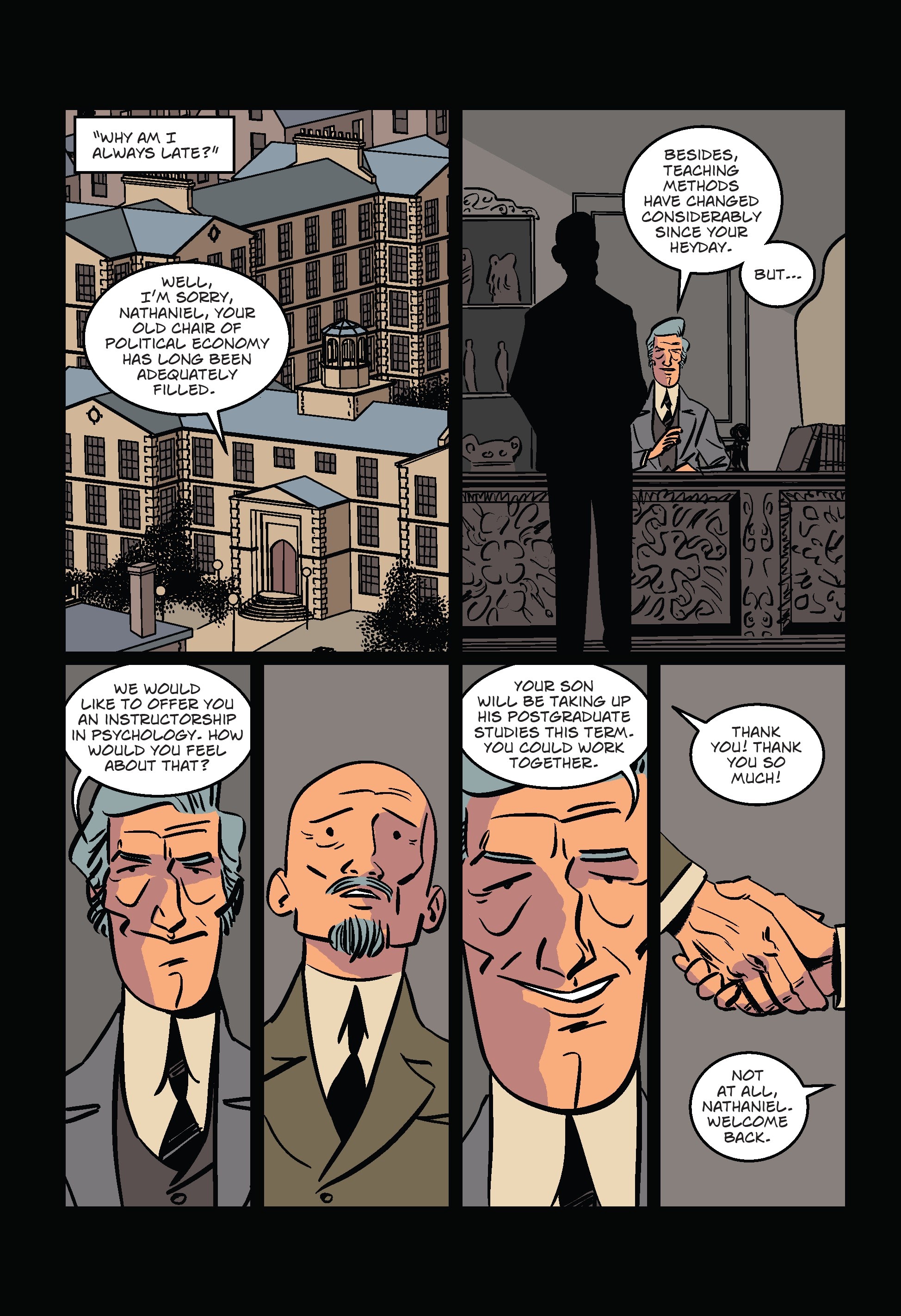 Read online H.P. Lovecraft The Shadow Out of Time comic -  Issue # TPB - 46
