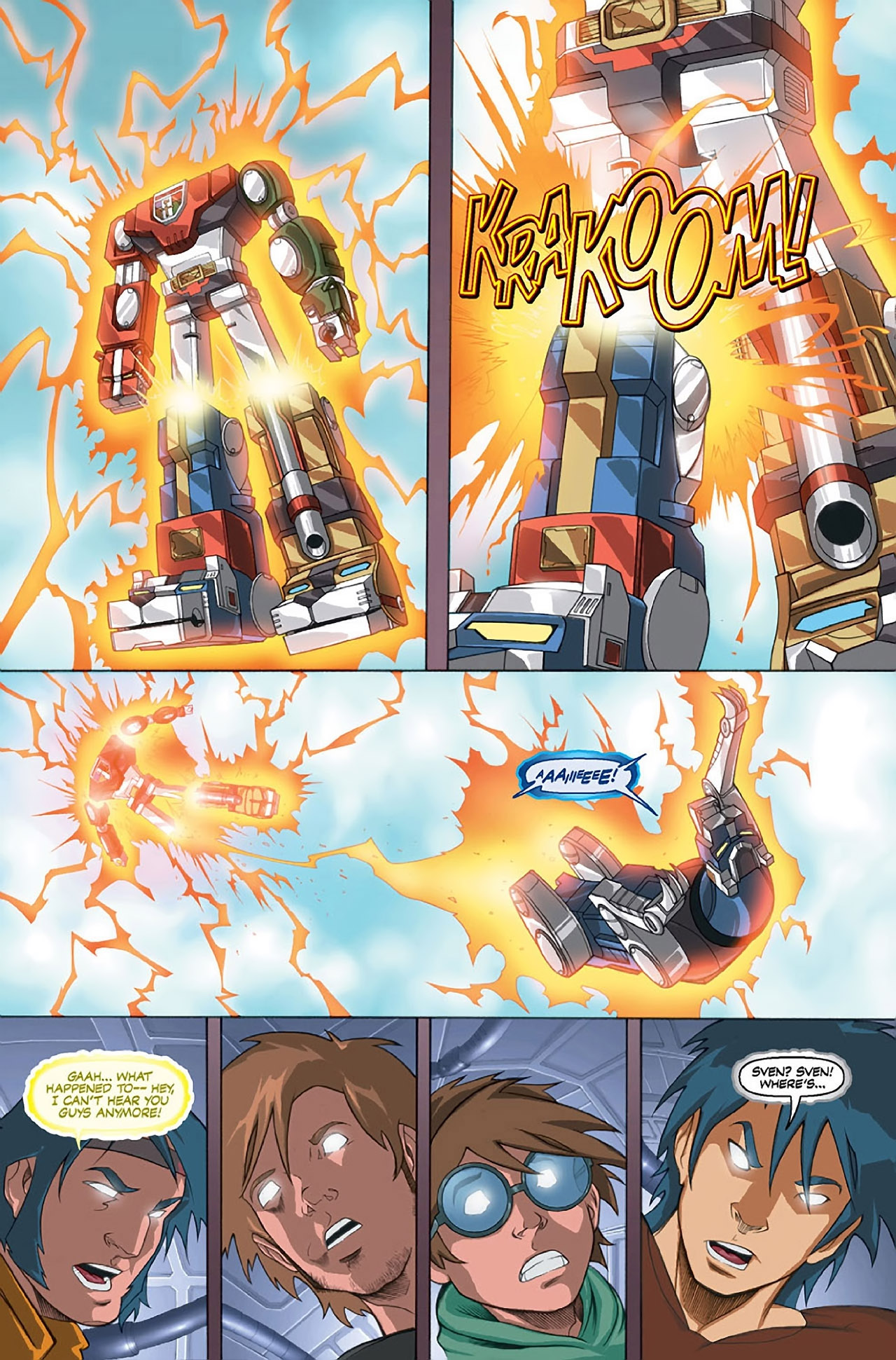 Read online Voltron: Defender of the Universe (Existed) comic -  Issue #4 - 20