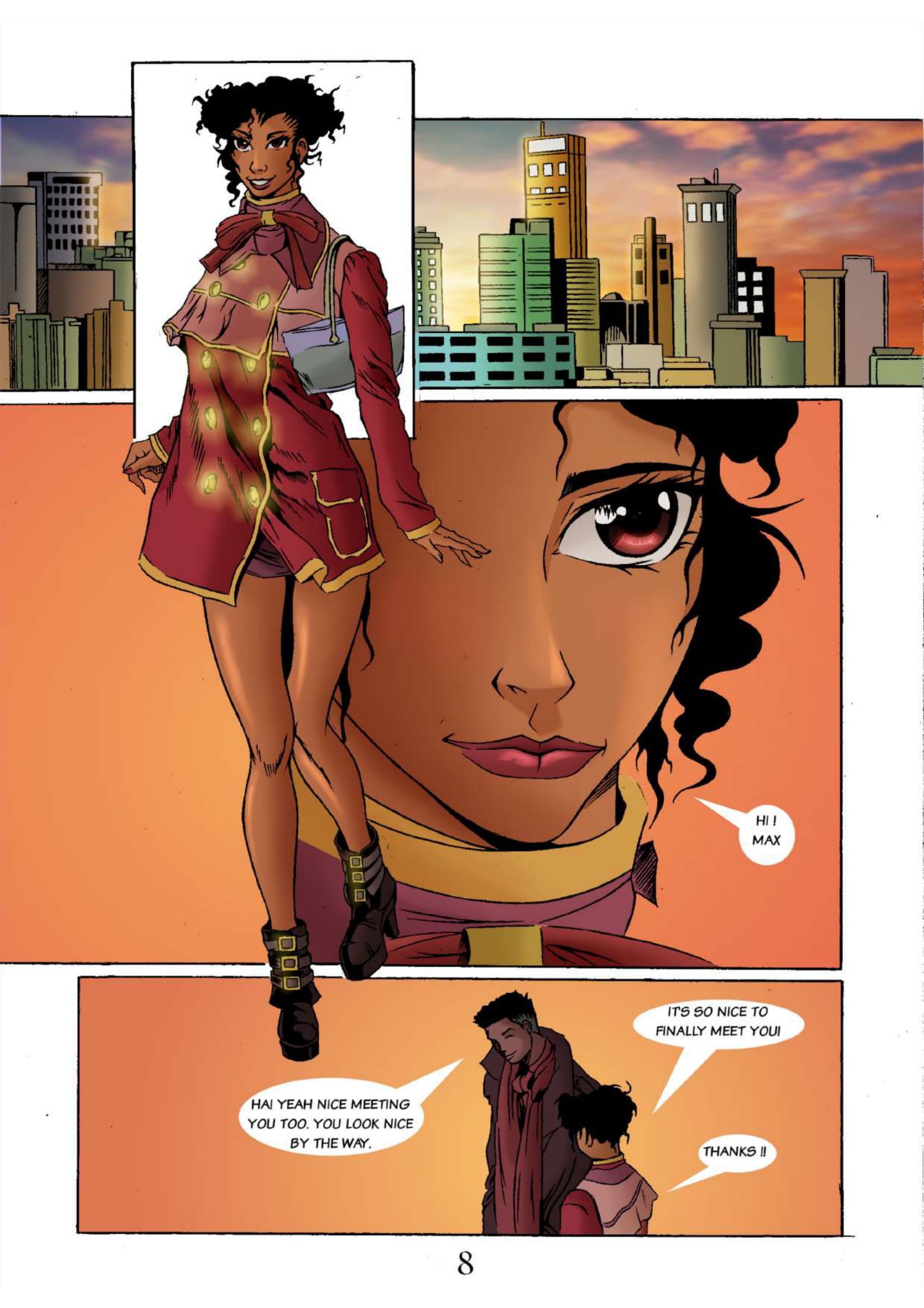 Read online Nairobi X comic -  Issue #1 - 10