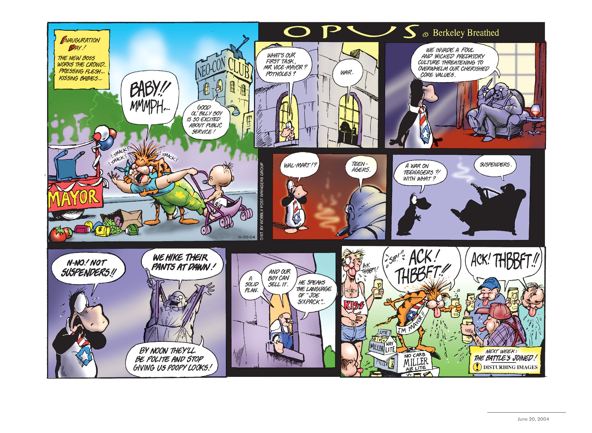 Read online Opus Complete Sunday Strips From 2003-2008 comic -  Issue # TPB (Part 1) - 37