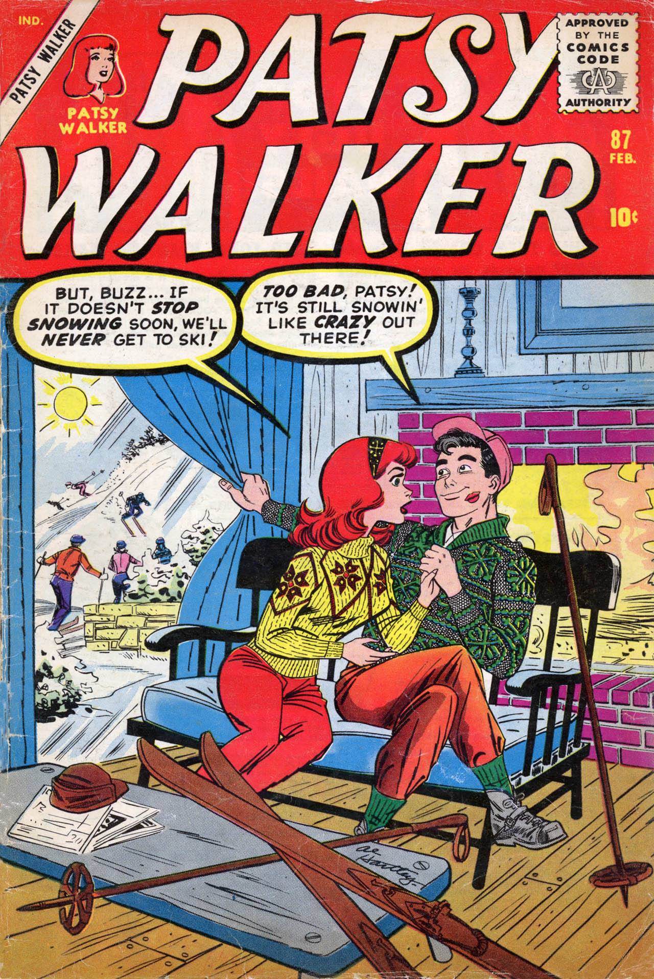 Read online Patsy Walker comic -  Issue #87 - 1