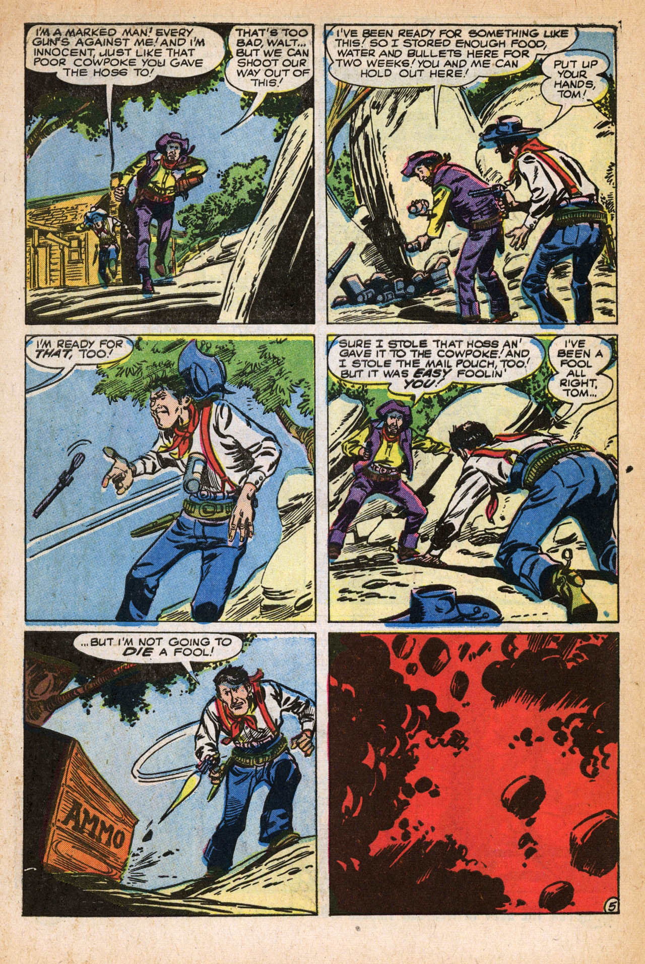 Read online Western Outlaws (1954) comic -  Issue #11 - 7