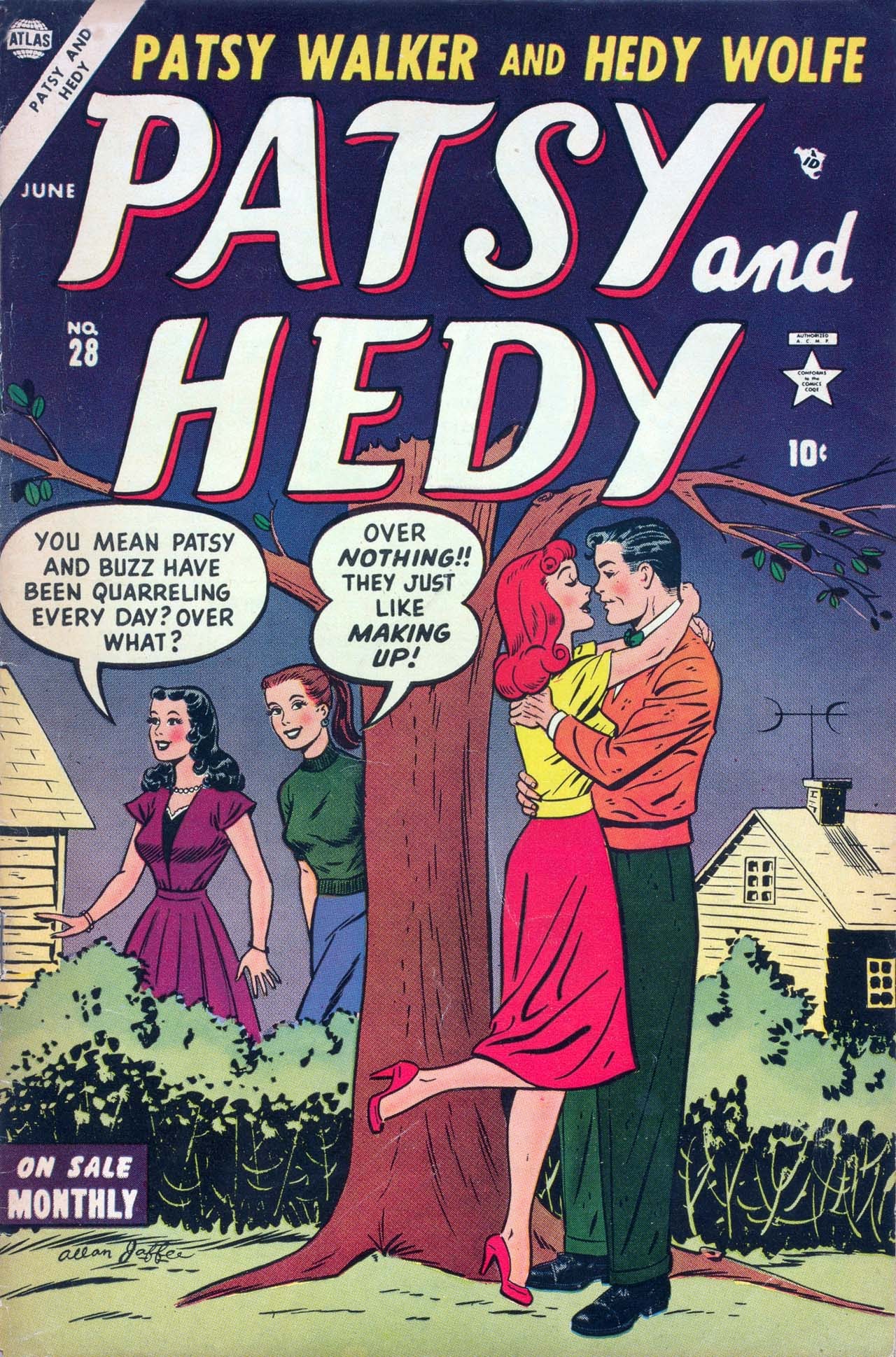 Read online Patsy and Hedy comic -  Issue #28 - 1