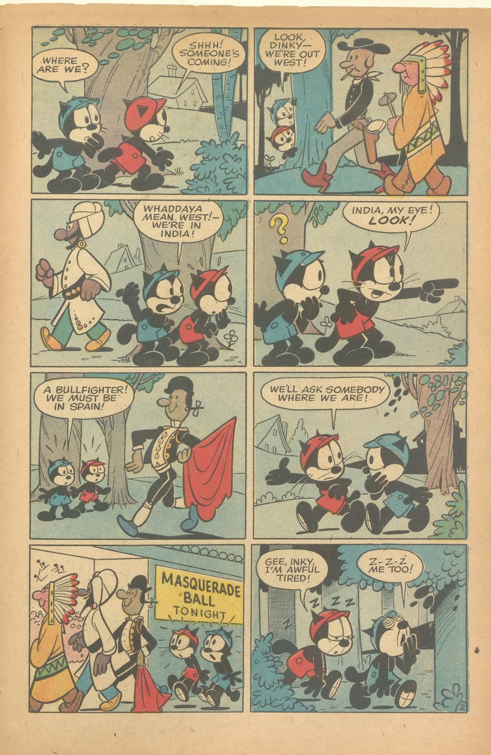 Read online Felix the Cat (1955) comic -  Issue #92 - 31