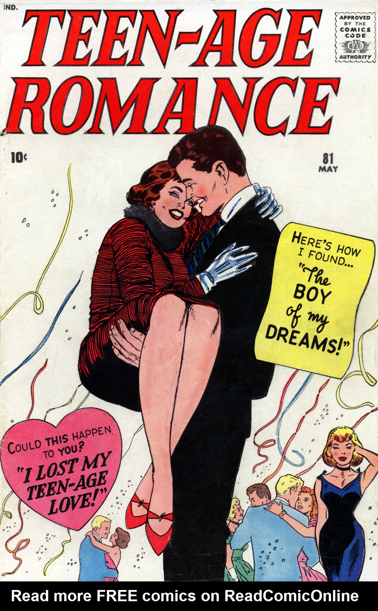 Read online Teen-Age Romance comic -  Issue #81 - 1