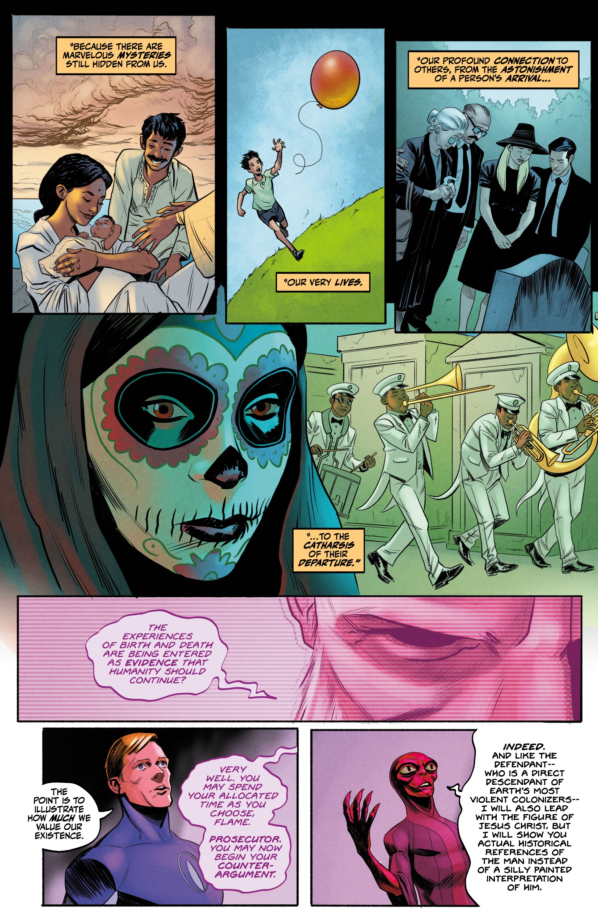 Read online The Blue Flame comic -  Issue #5 - 5