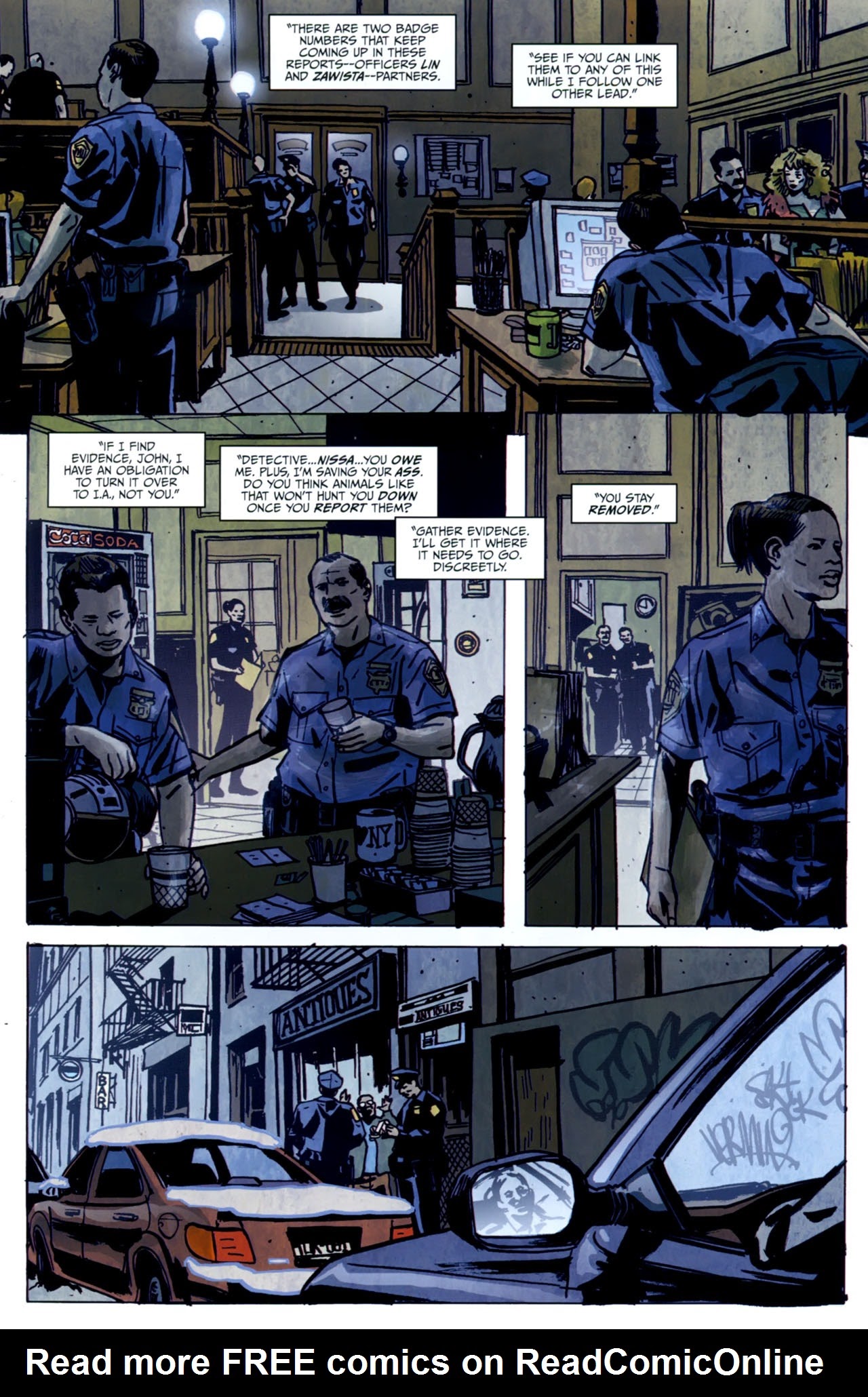 Read online Potter's Field: Stone Cold comic -  Issue # Full - 9