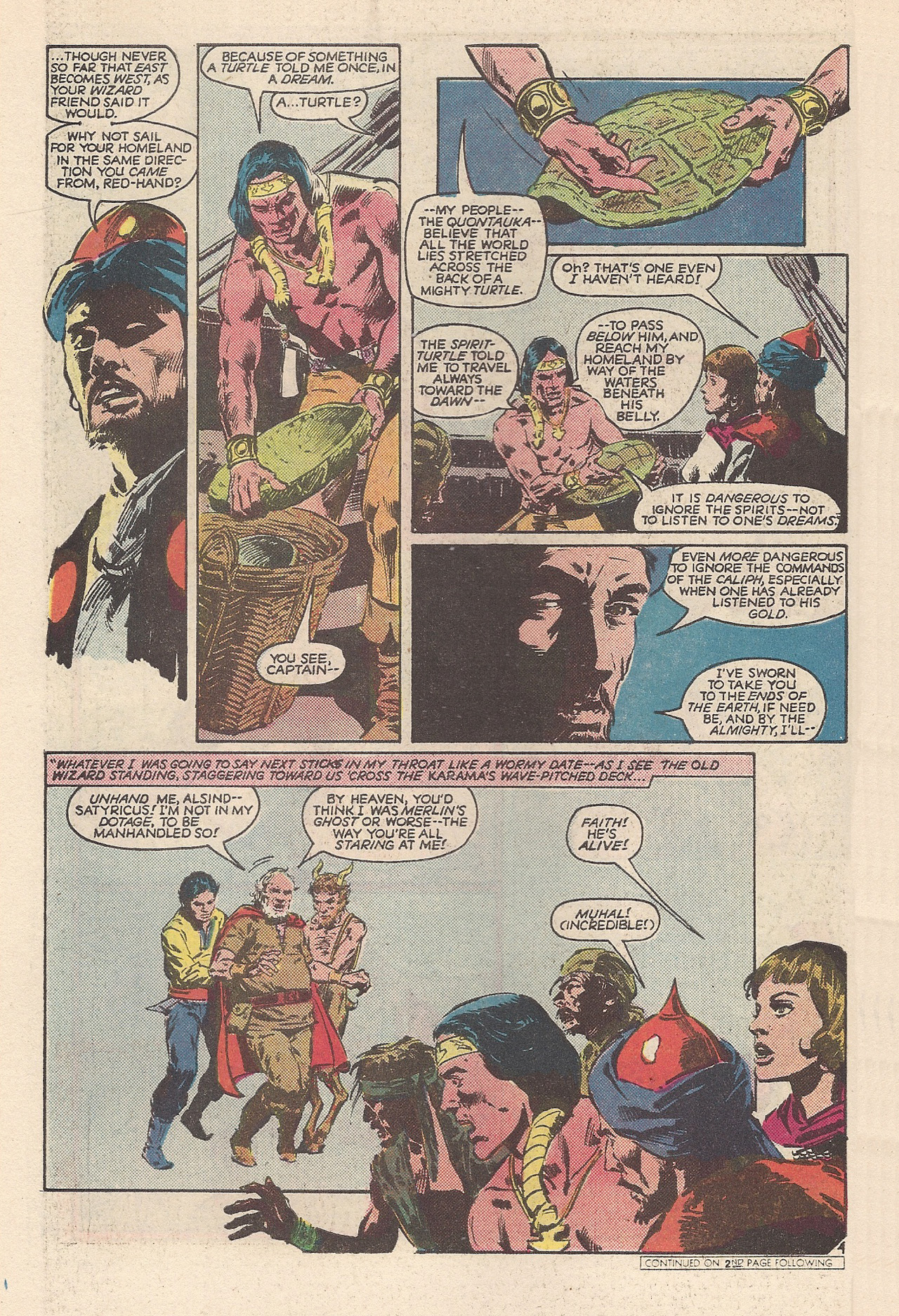 Read online Arak Son of Thunder comic -  Issue #44 - 6