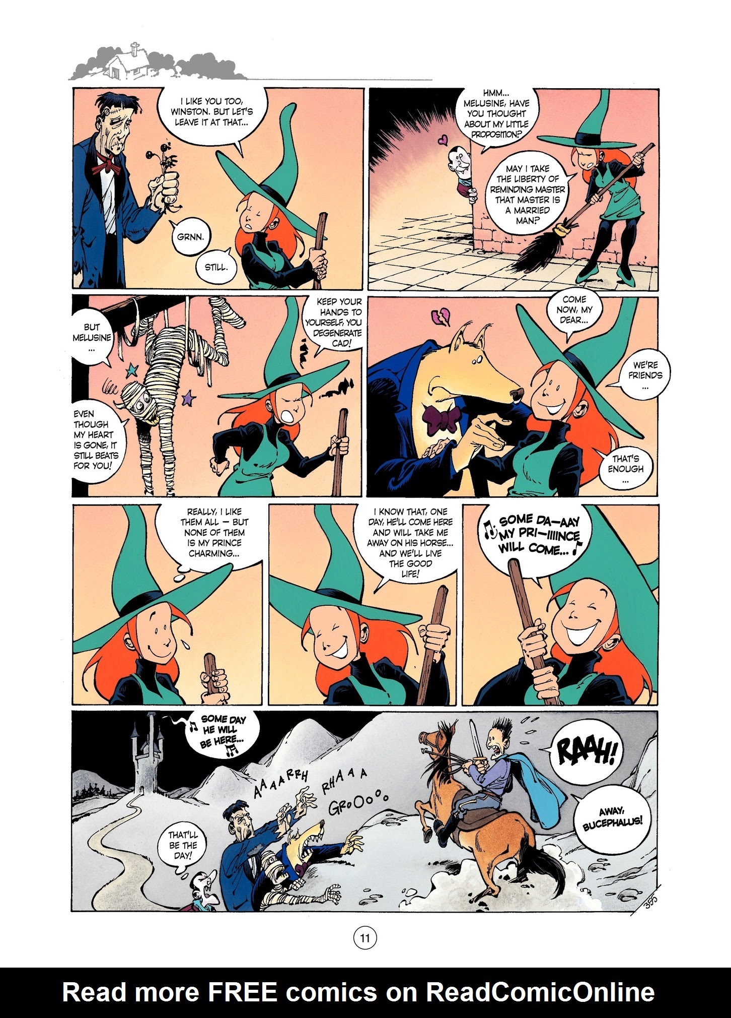 Read online Mélusine (1995) comic -  Issue #10 - 11