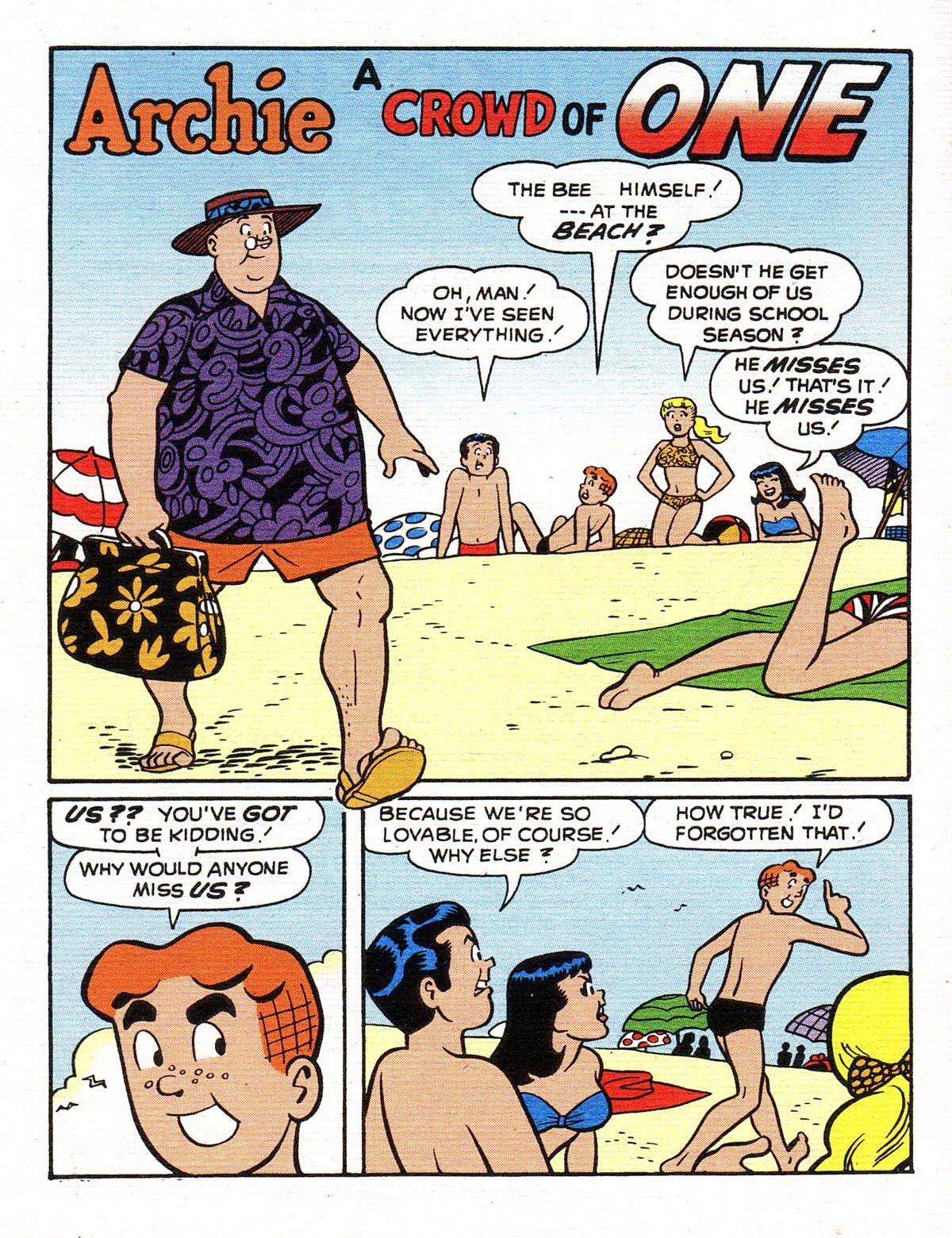 Read online Archie's Double Digest Magazine comic -  Issue #153 - 146