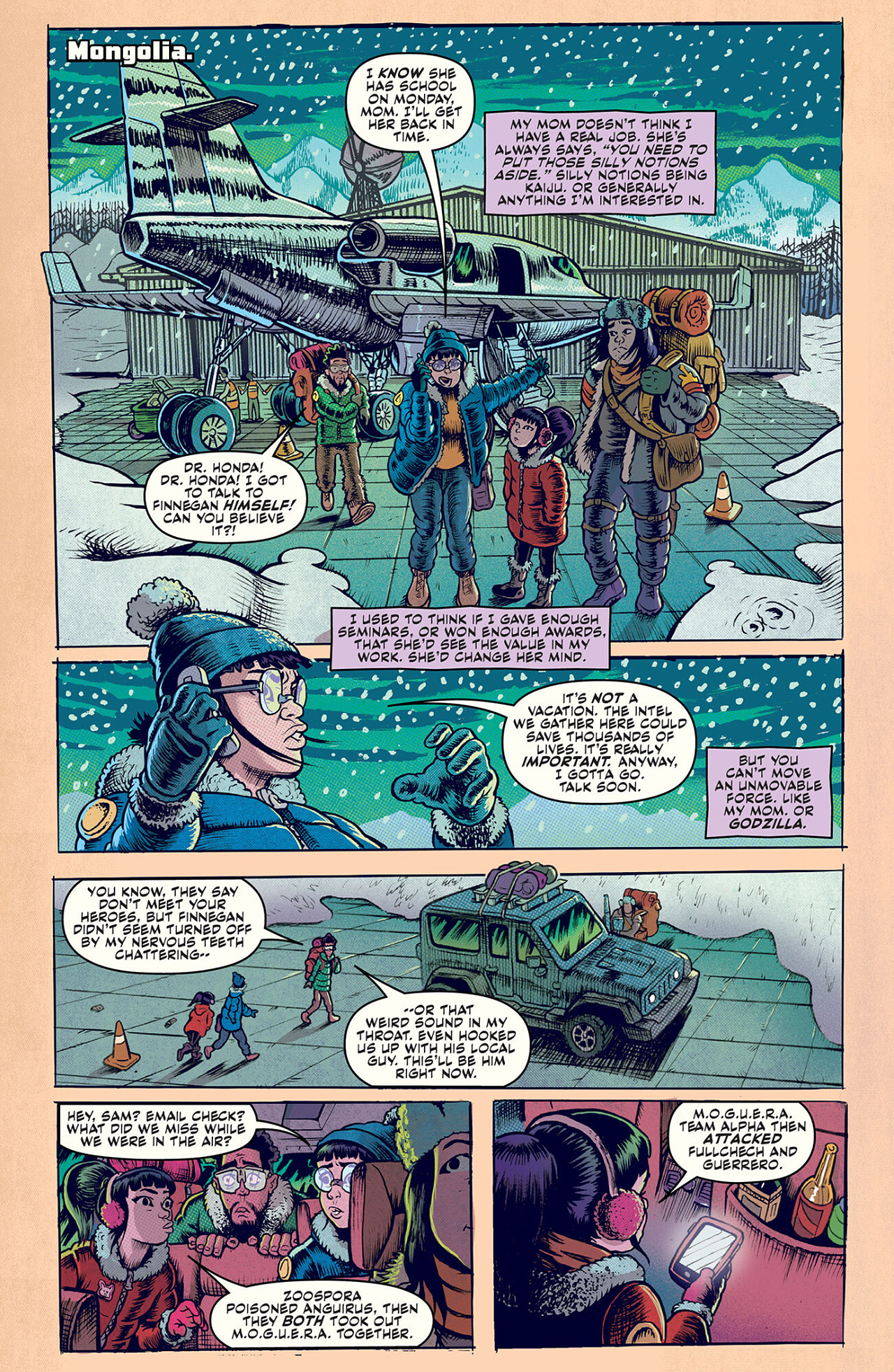 Read online Godzilla: War for Humanity comic -  Issue #2 - 15