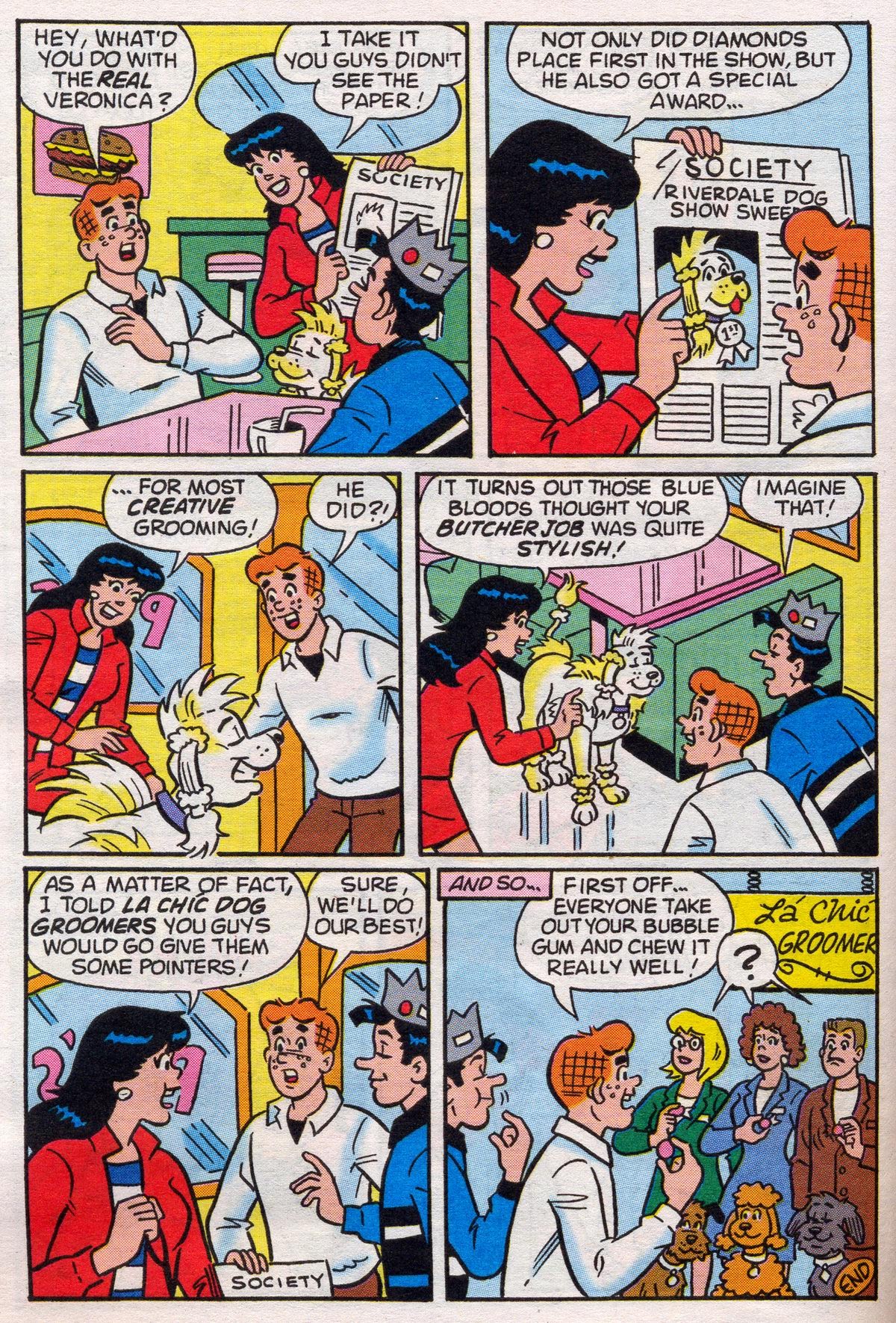Read online Archie's Double Digest Magazine comic -  Issue #159 - 142