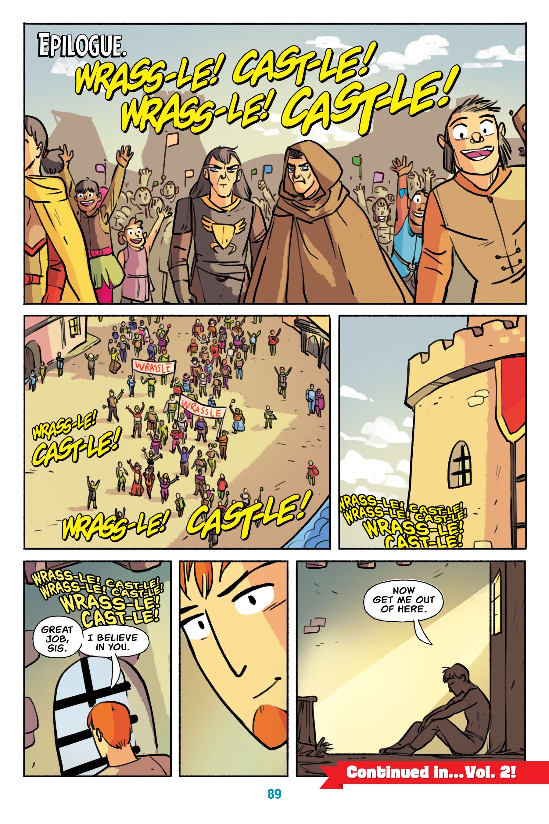 Read online Wrassle Castle comic -  Issue #1 - 88