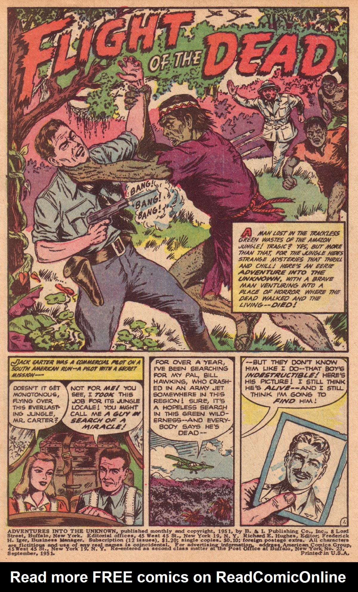 Read online Adventures Into The Unknown comic -  Issue #23 - 3