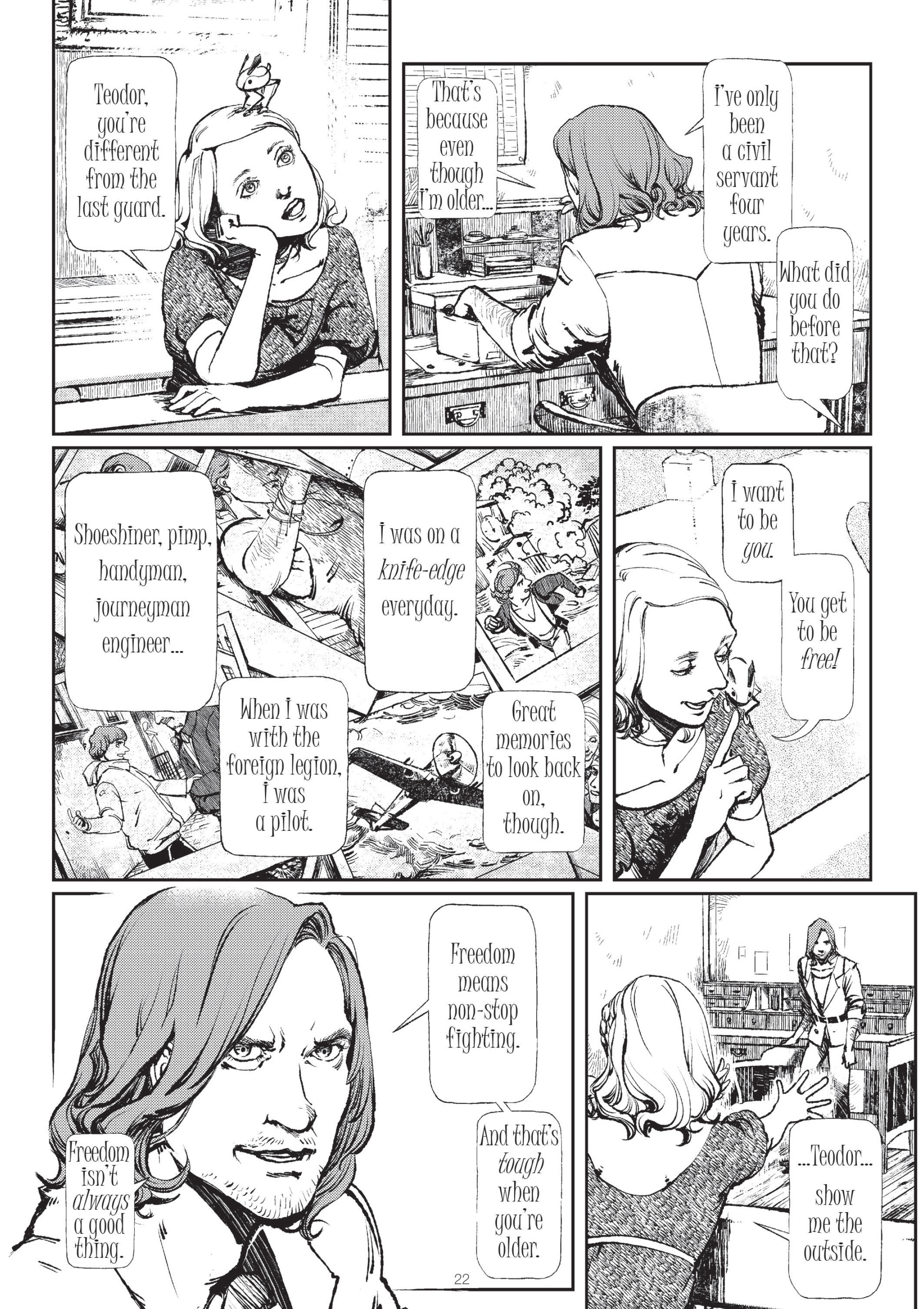 Read online Meanwhile... comic -  Issue #2 - 22
