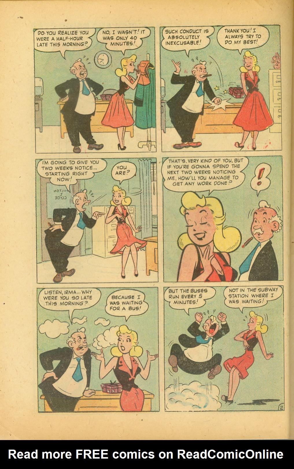 Read online My Friend Irma comic -  Issue #20 - 22